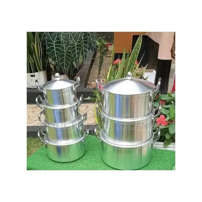 TORNADO 14pcs Heavy Stainless Sufurias With Lids