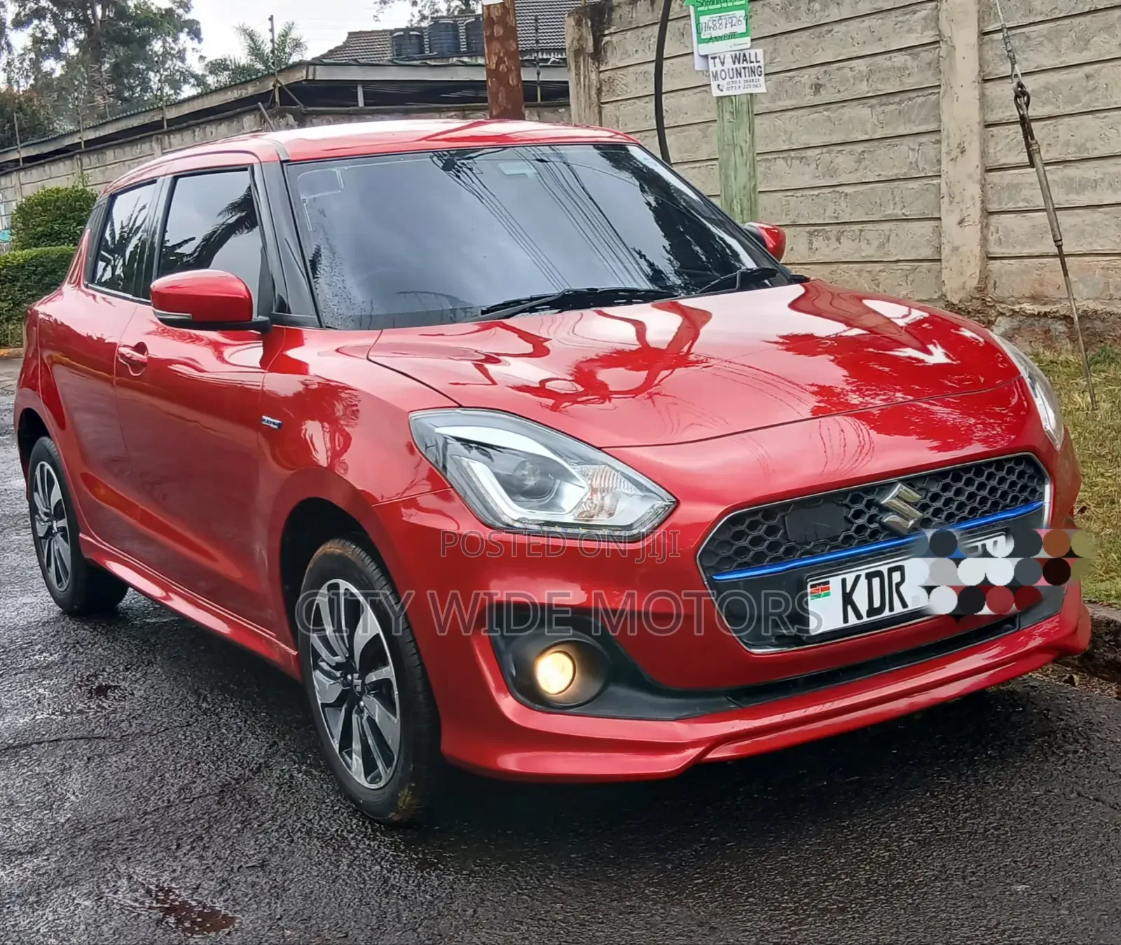 Suzuki Swift RS 2017 Red