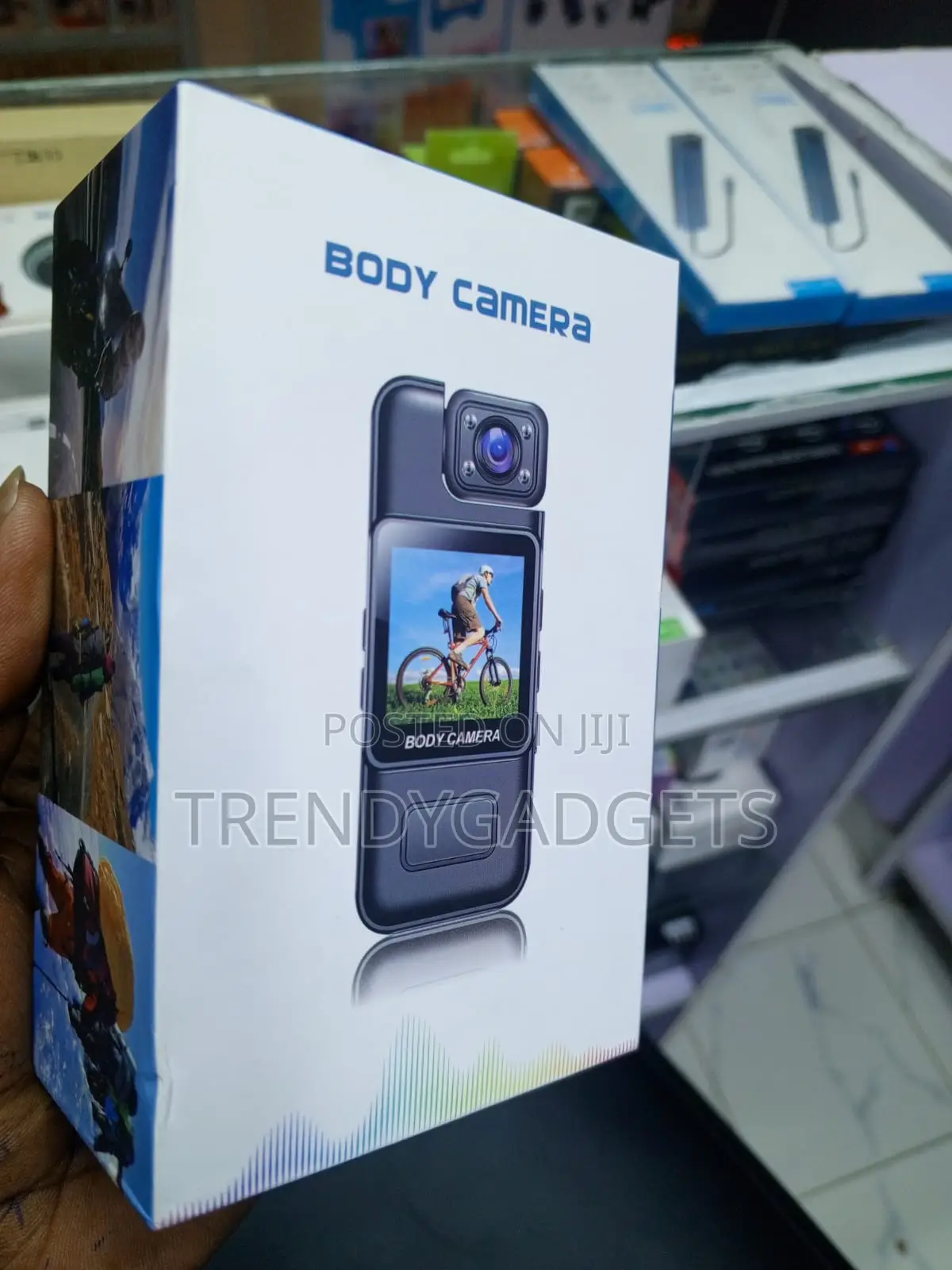 Portable Mini Body Camera With LCD Screen & 180° Rotating Lens