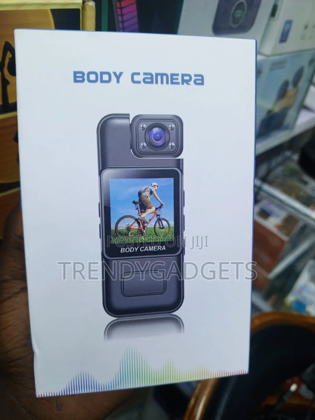 Portable Mini Body Camera With LCD Screen & 180° Rotating Lens
