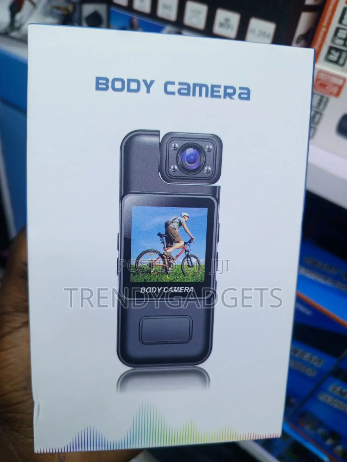 Portable Mini Body Camera With LCD Screen & 180° Rotating Lens