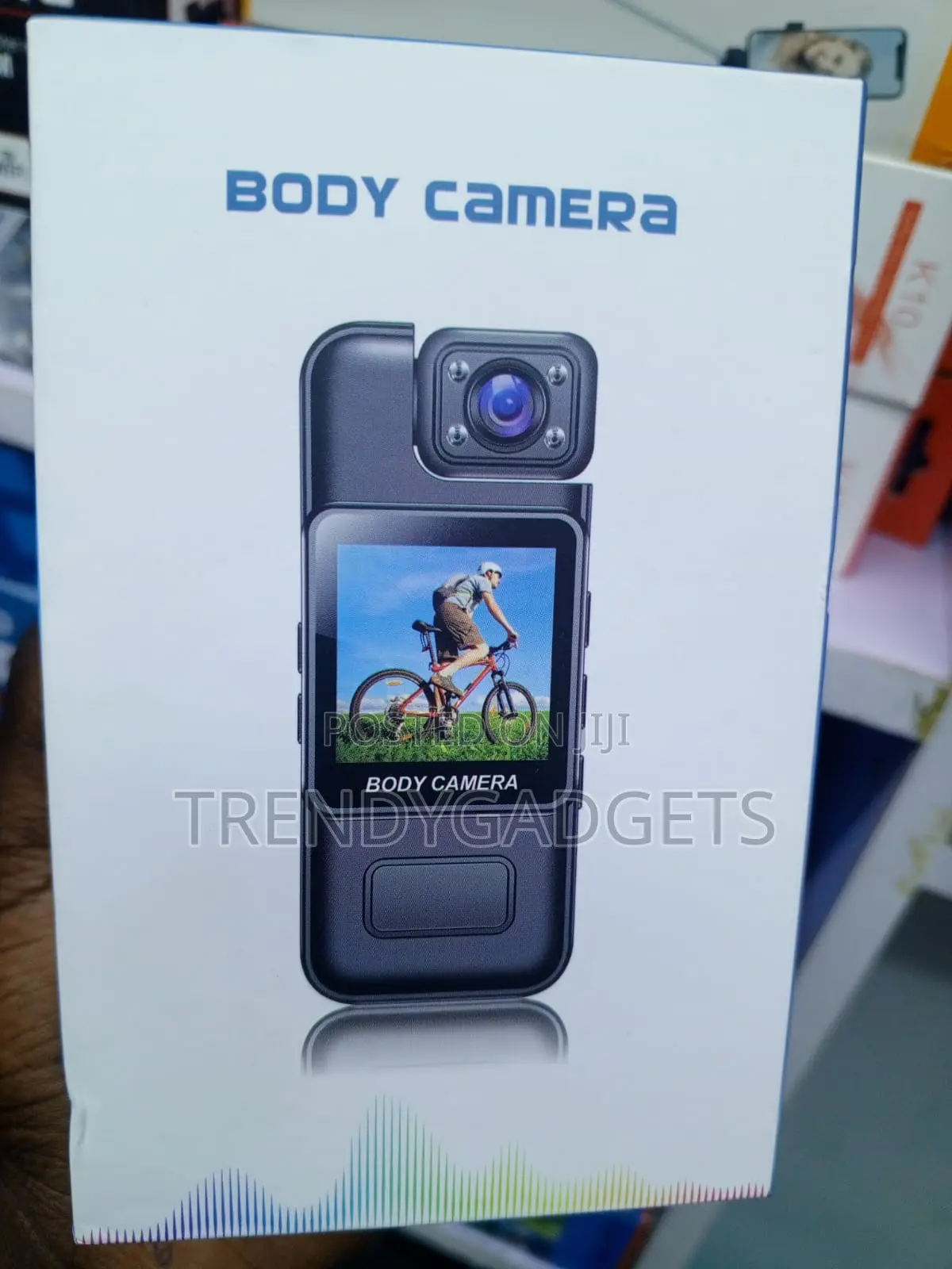 Mini Body Camera for Cycling, Travel Vlogging & Outdoor Sports