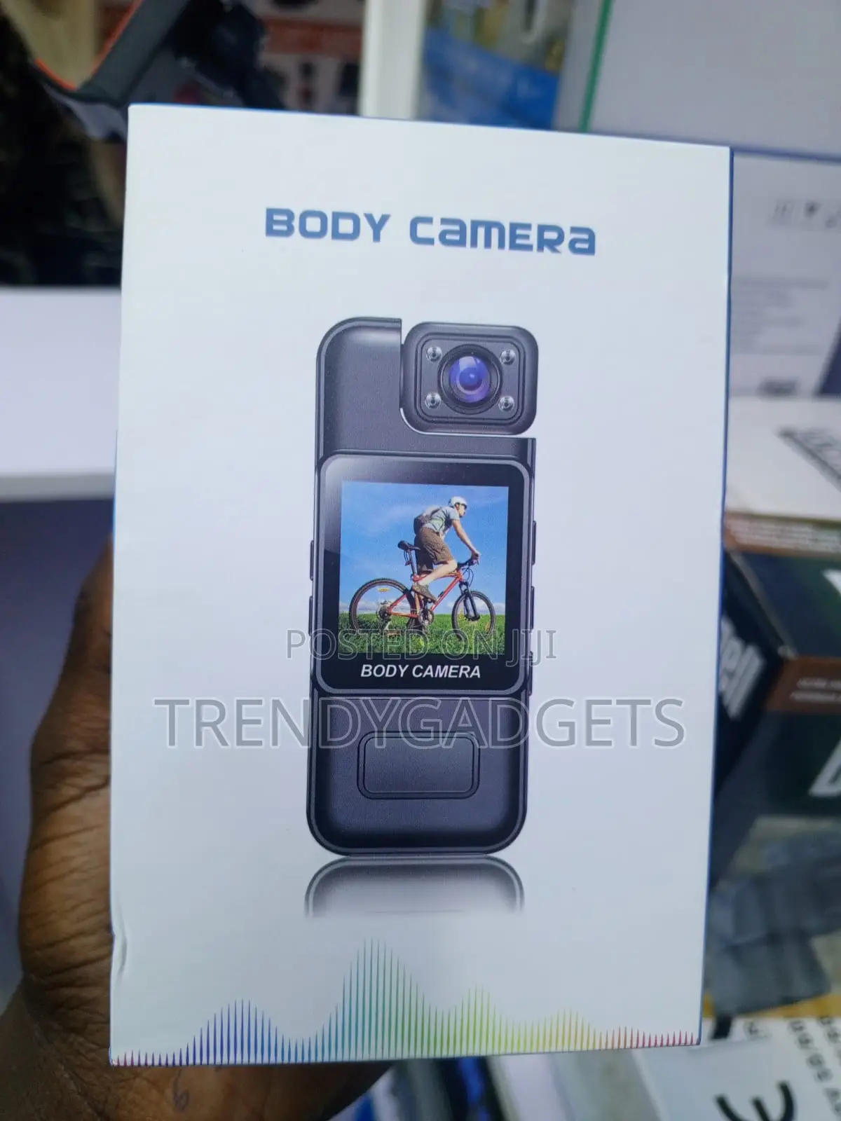 Mini Body Camera for Cycling, Travel Vlogging & Outdoor Sports