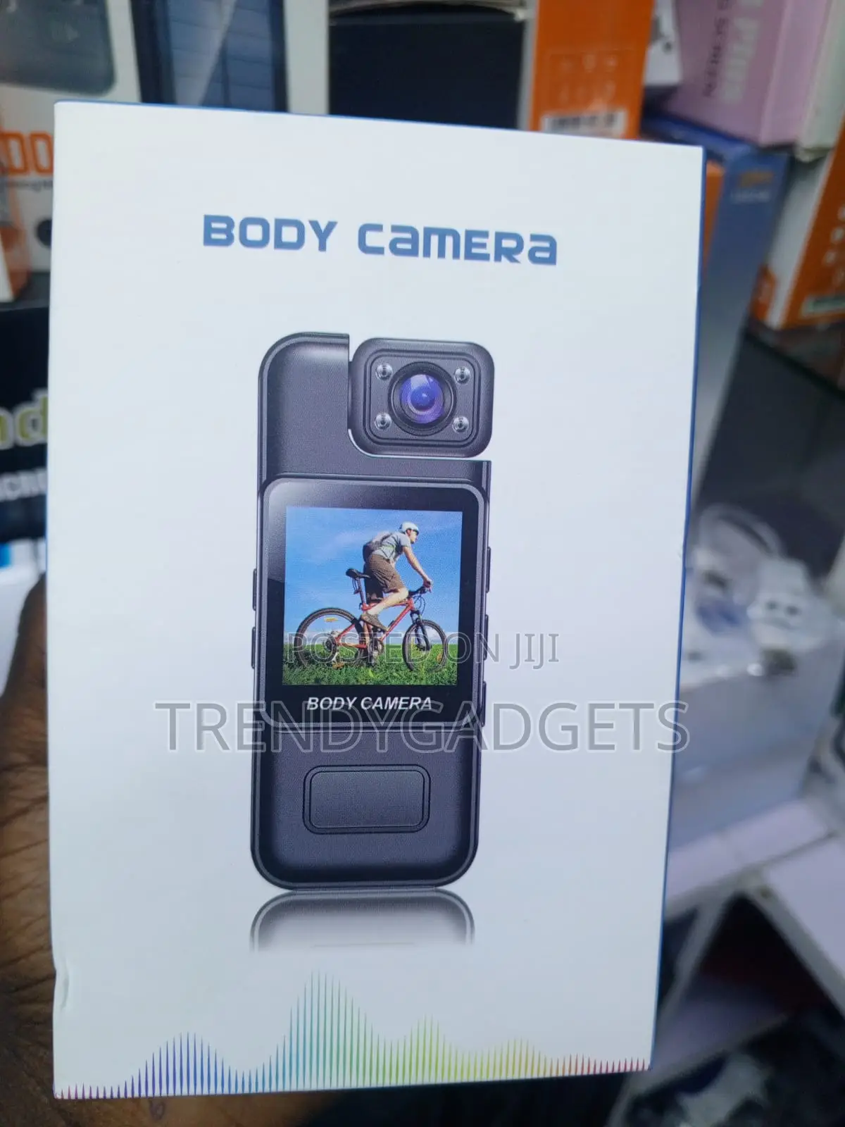 Mini Body Camera for Cycling, Travel Vlogging & Outdoor Sports