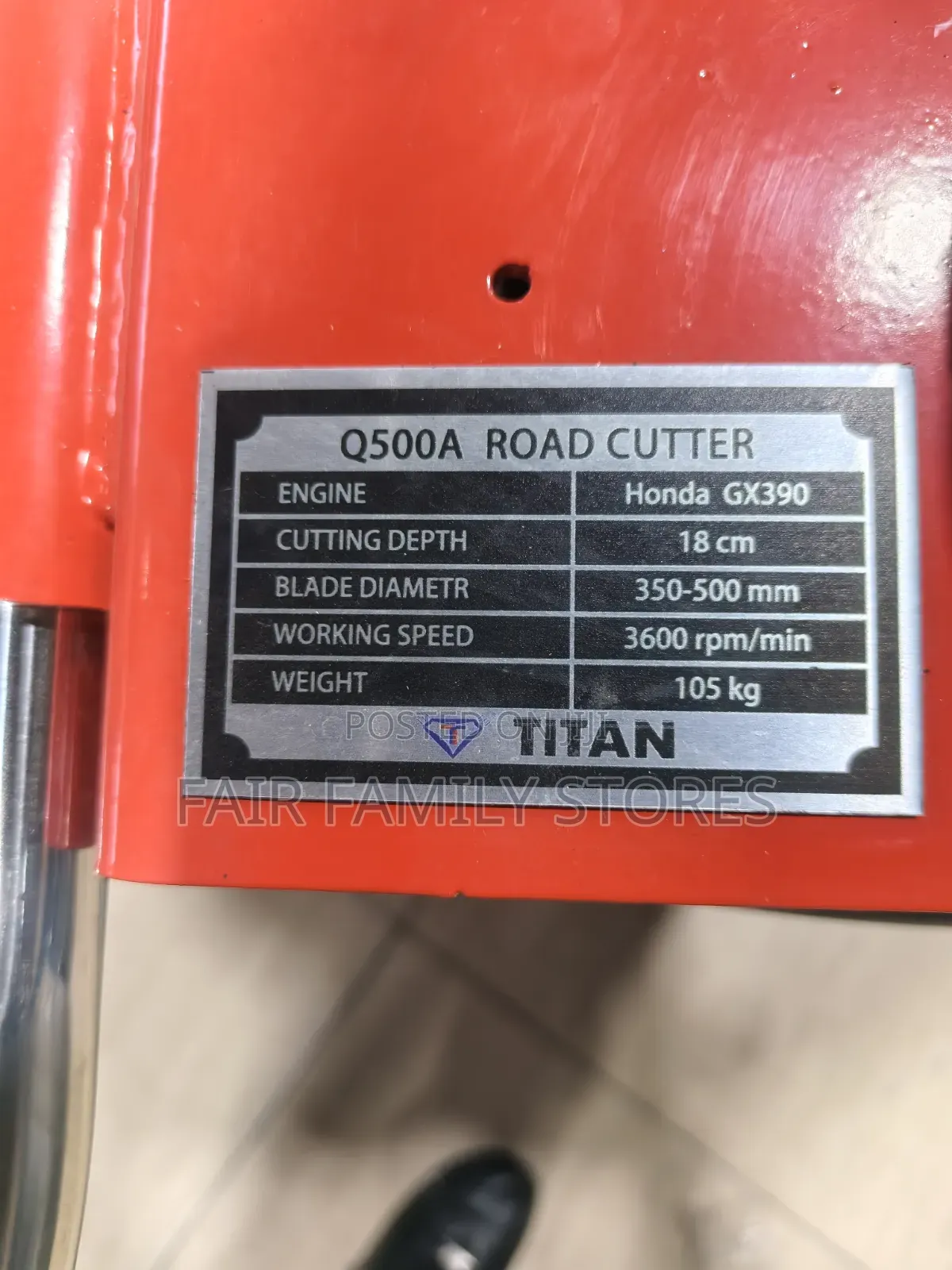 Q500A Road Cutter 18"
