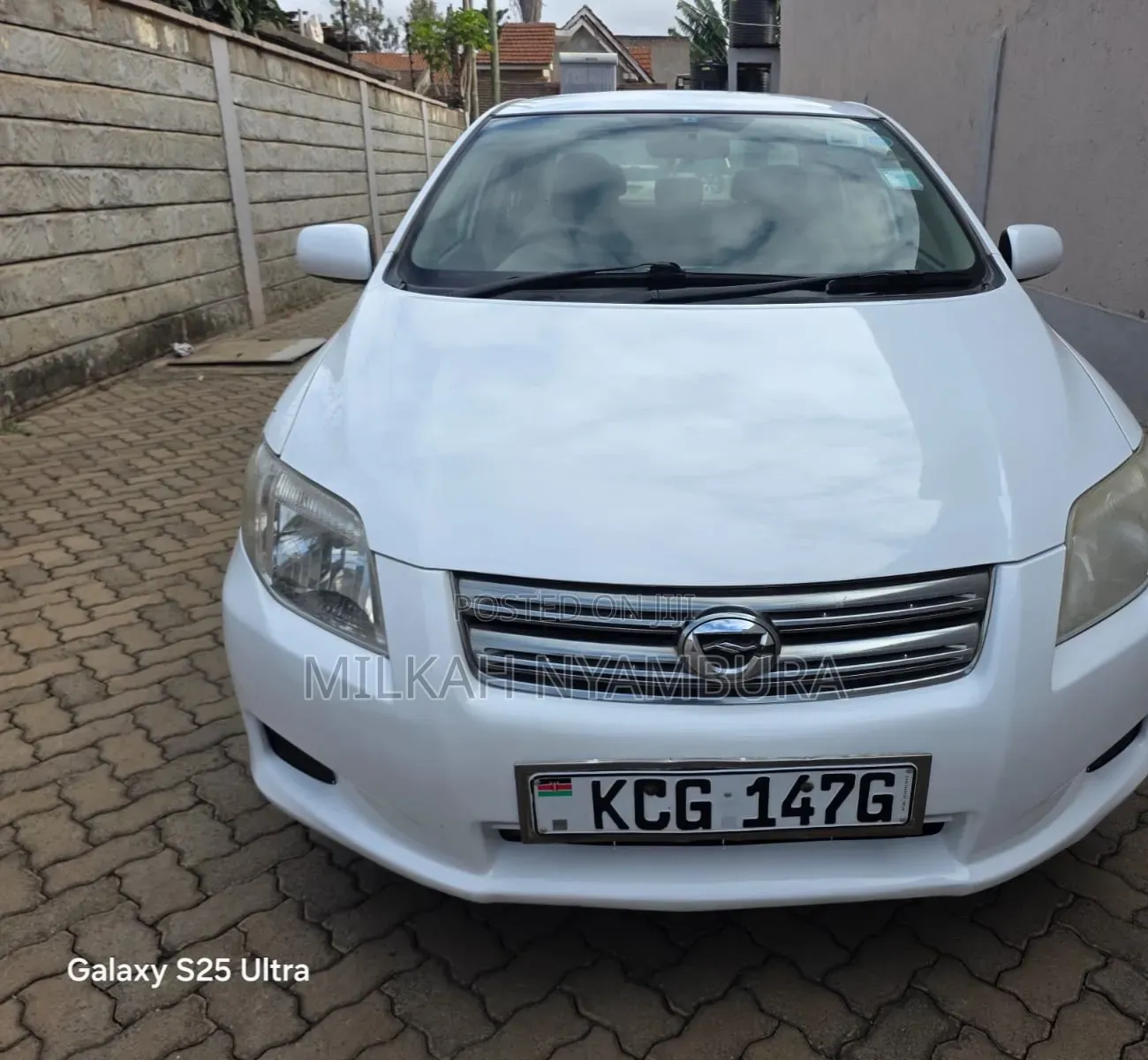 Toyota Axio 2009 White