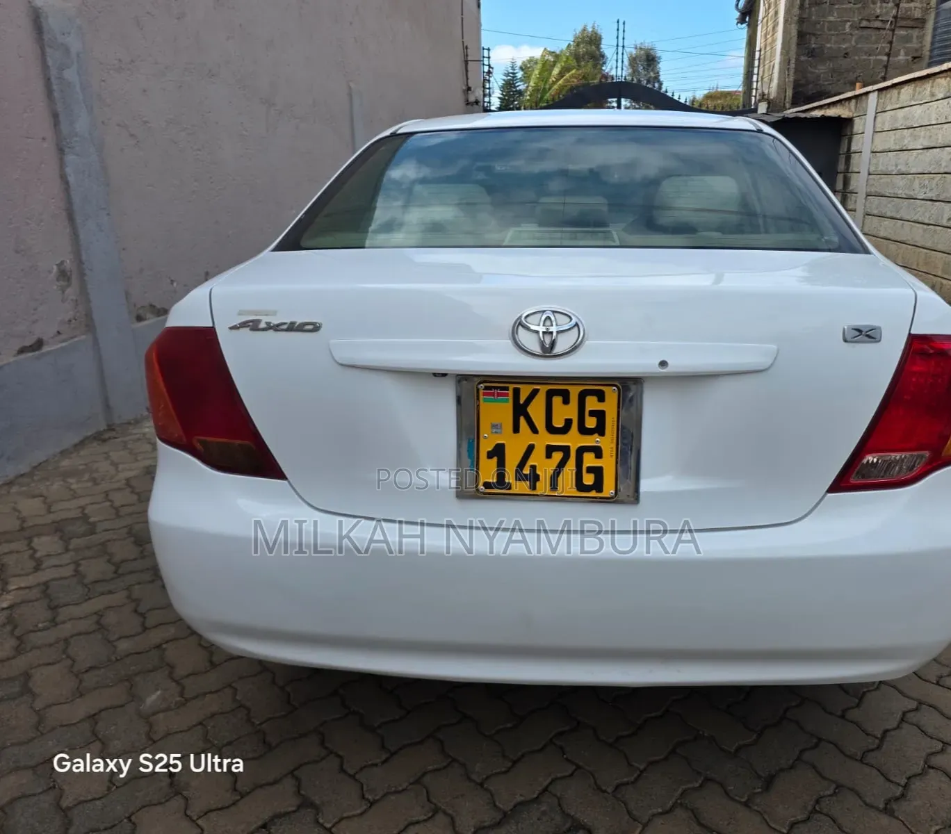 Toyota Axio 2009 White