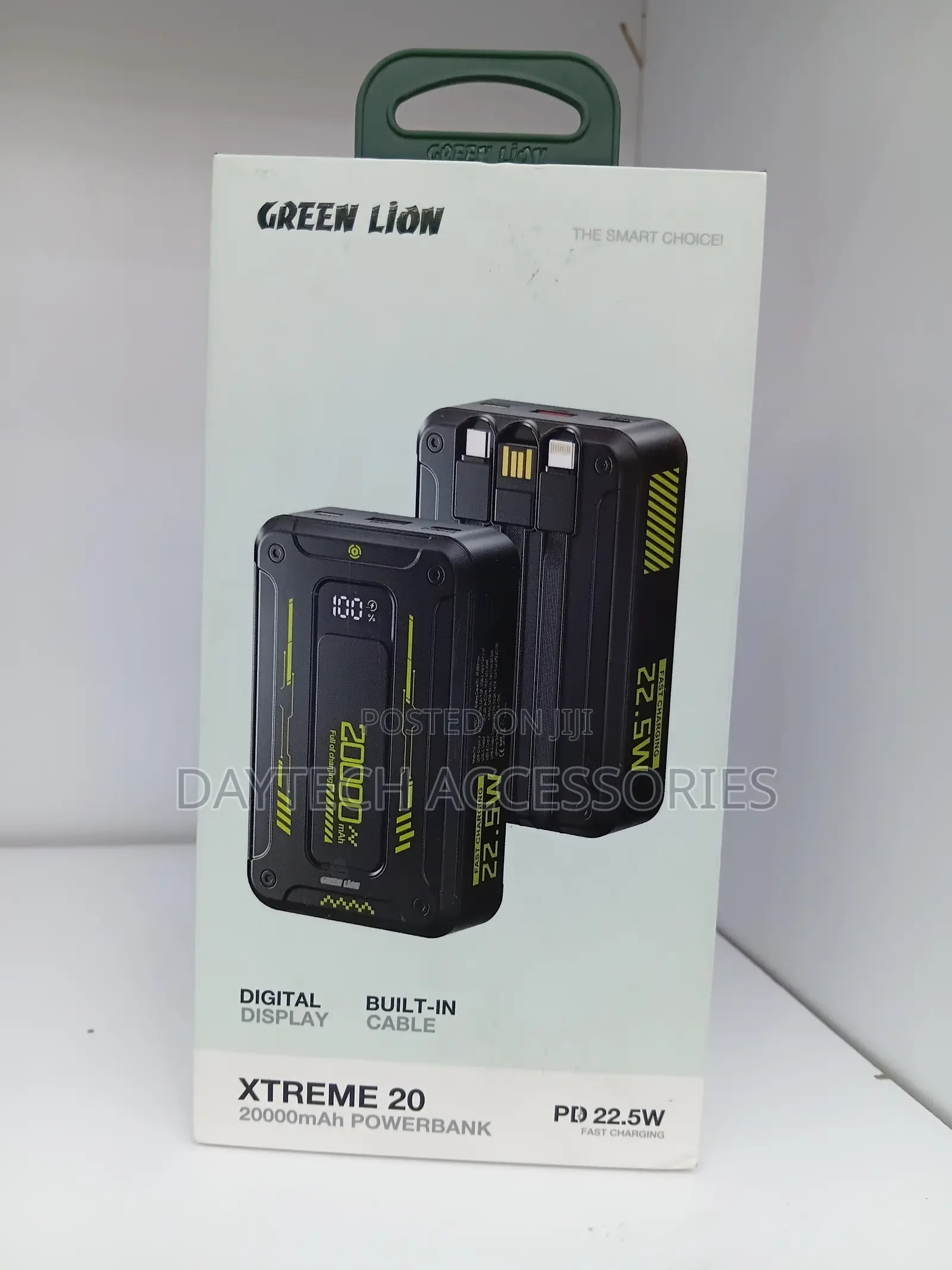 Green Lion Xtreme 20 Power Bank 20000mAh PD 22.5W