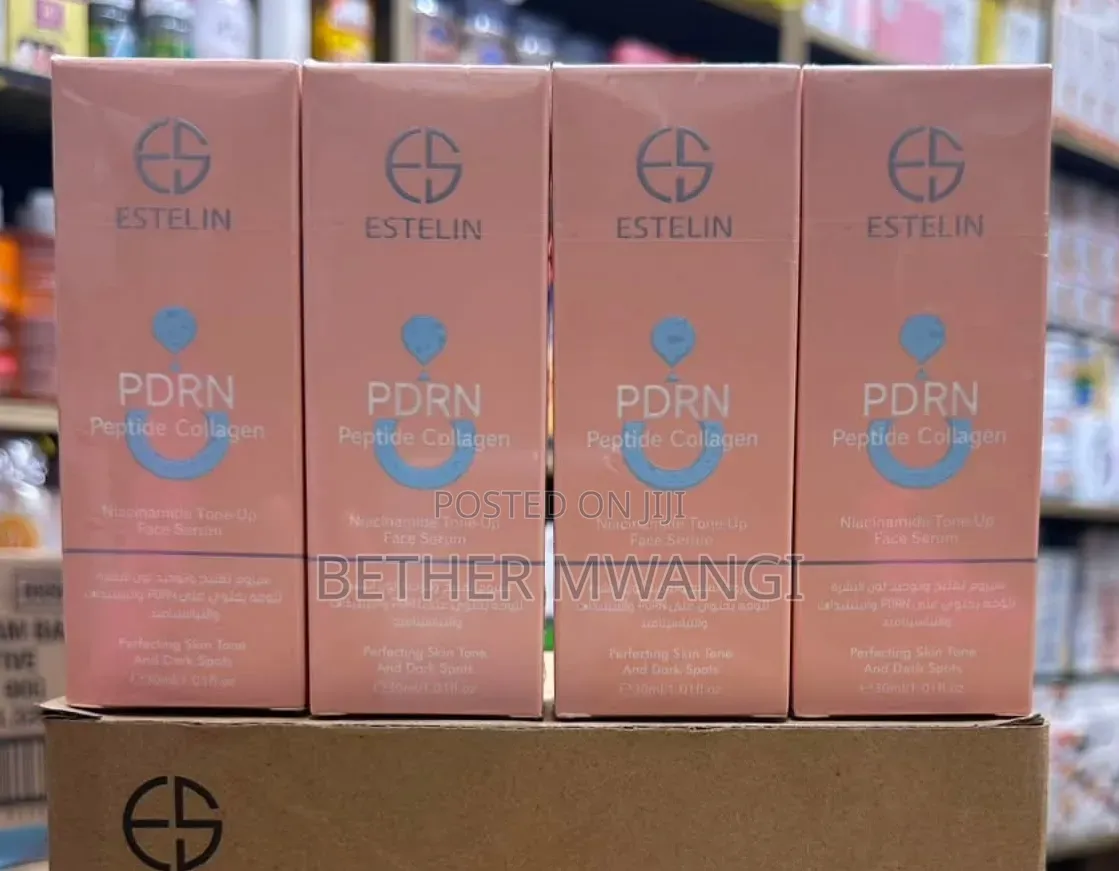 Estelin PDRN Peptide Collagen Niacinamide Tone-Up Face Serum in Kenya