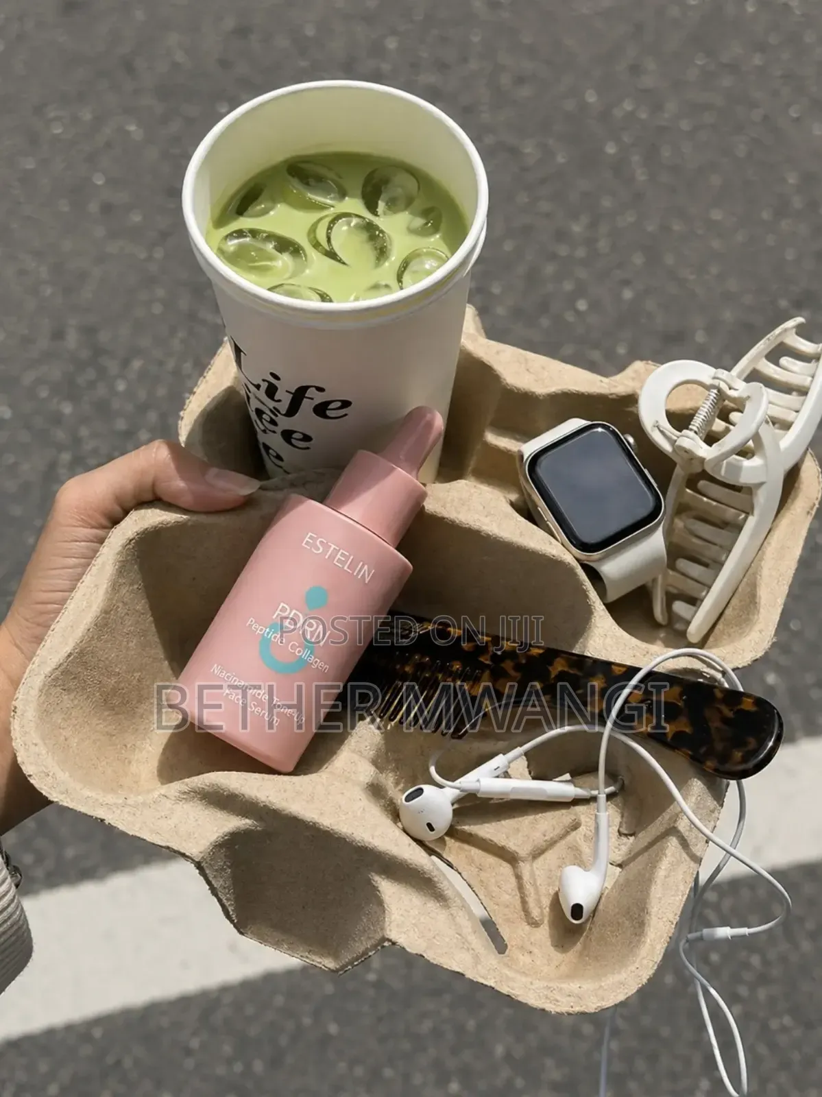 Estelin PDRN Peptide Collagen Niacinamide Tone-Up Face Serum in Kenya