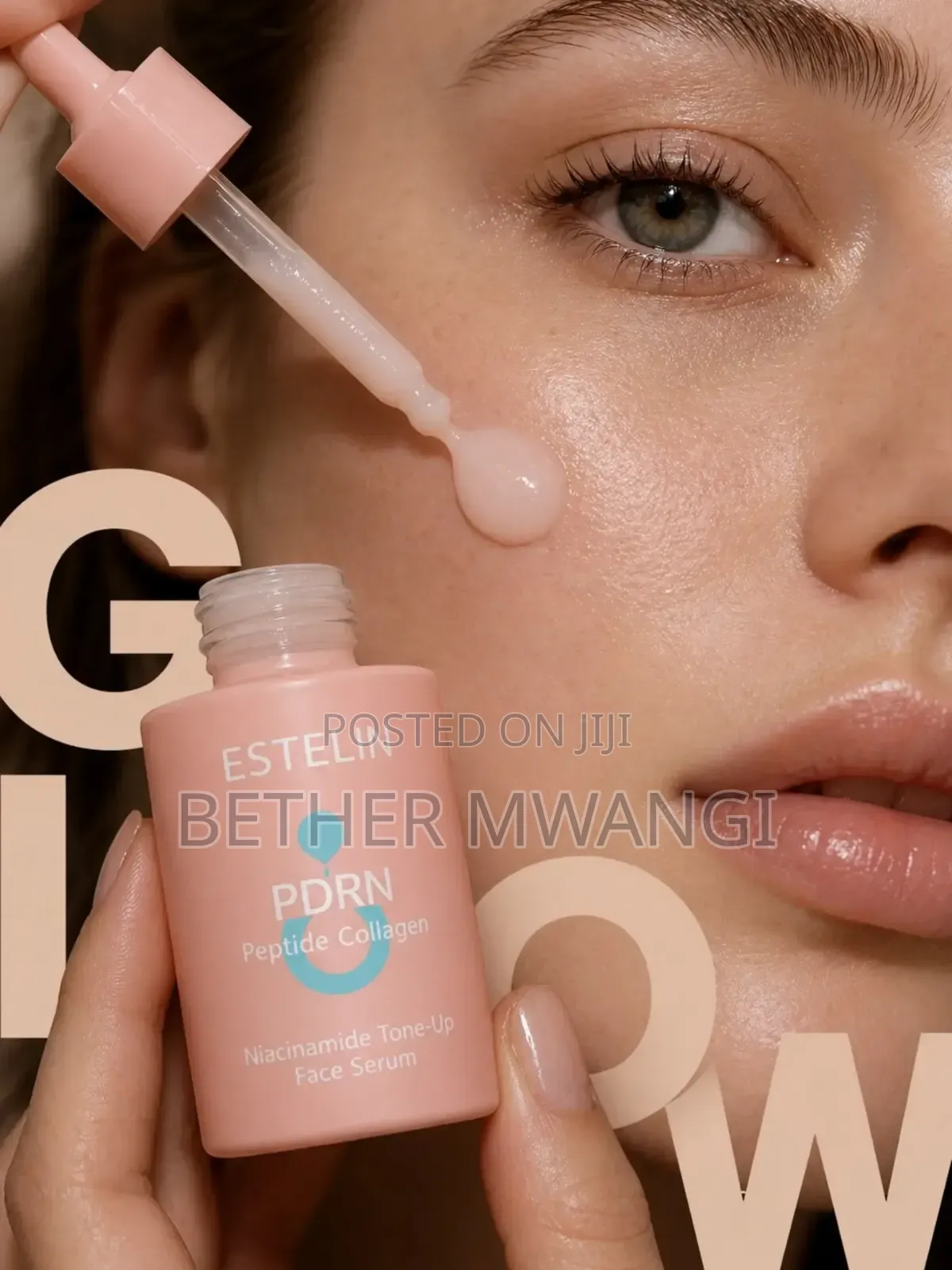 Estelin PDRN Peptide Collagen Niacinamide Tone-Up Face Serum in Kenya