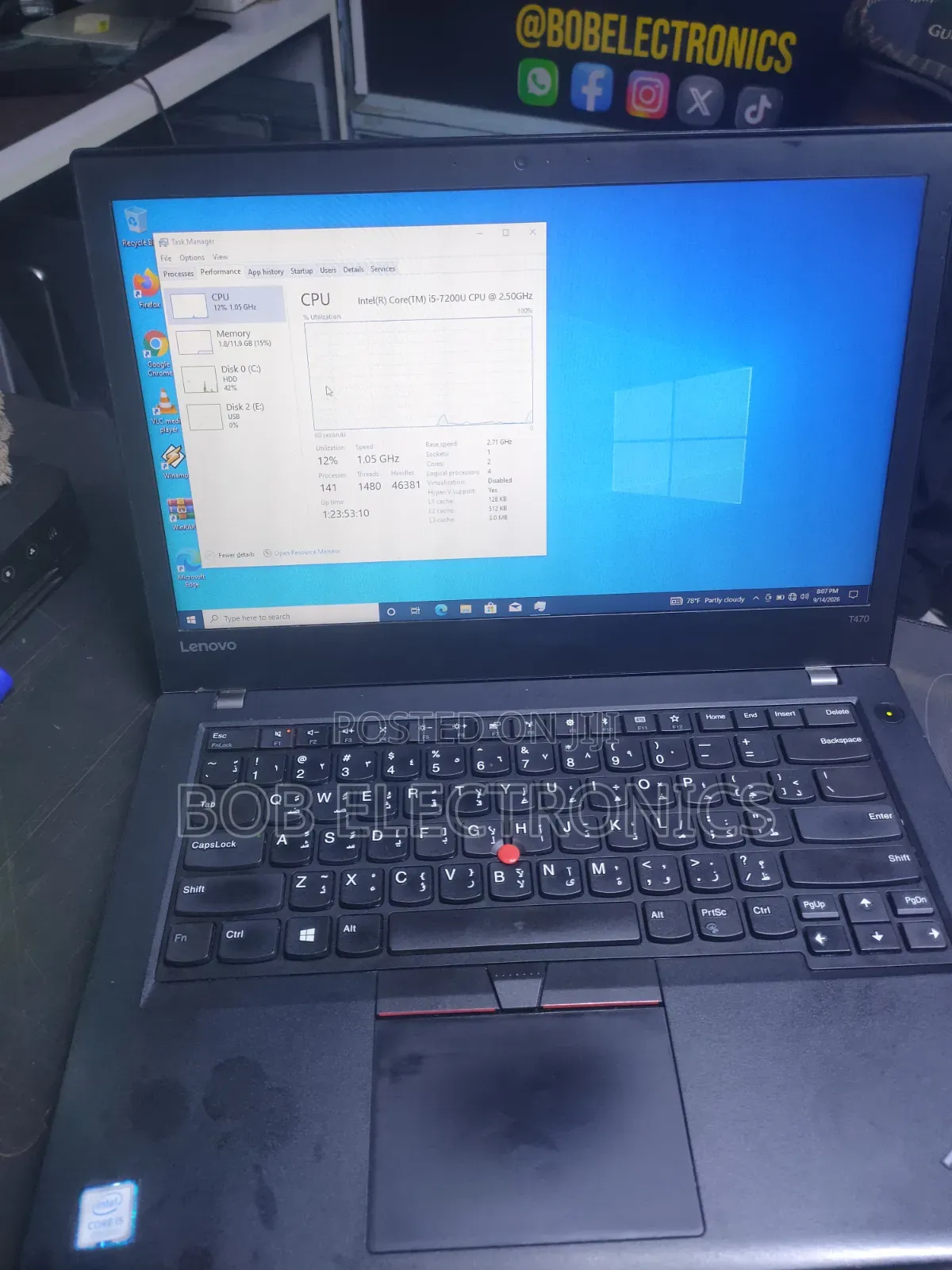 Laptop Lenovo 3000 G530 4GB Intel Pentium HDD 320GB