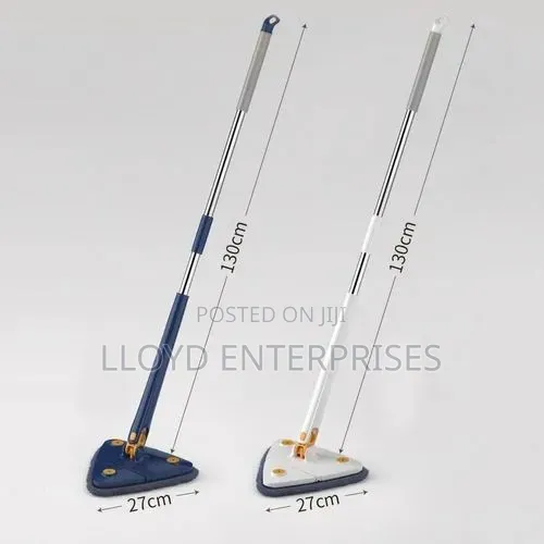 *Long Handle Triangular Twist Mop