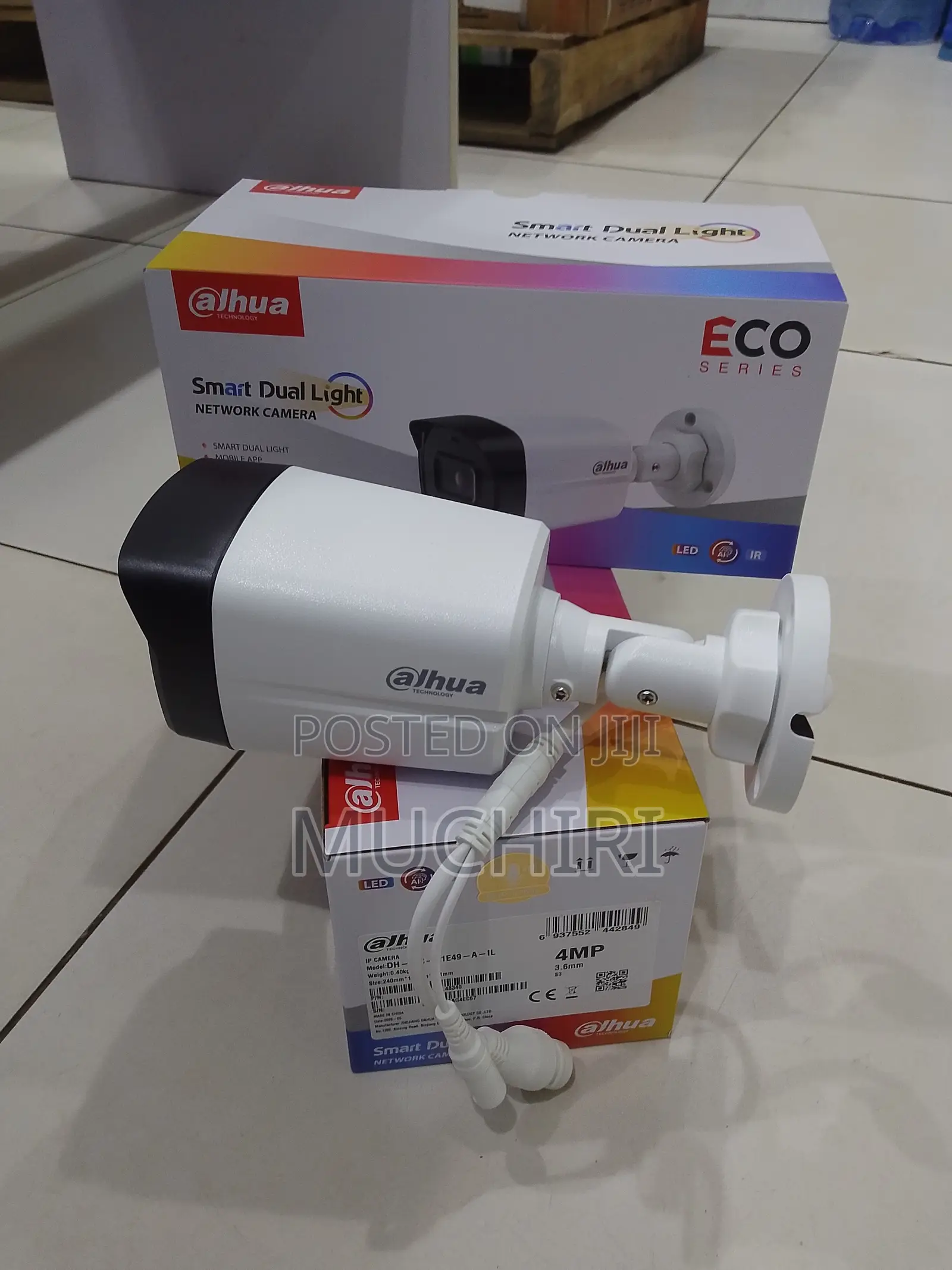 Dahua 4MP Full-Color IP Camera Two-Way Audio Human Detection | IP
