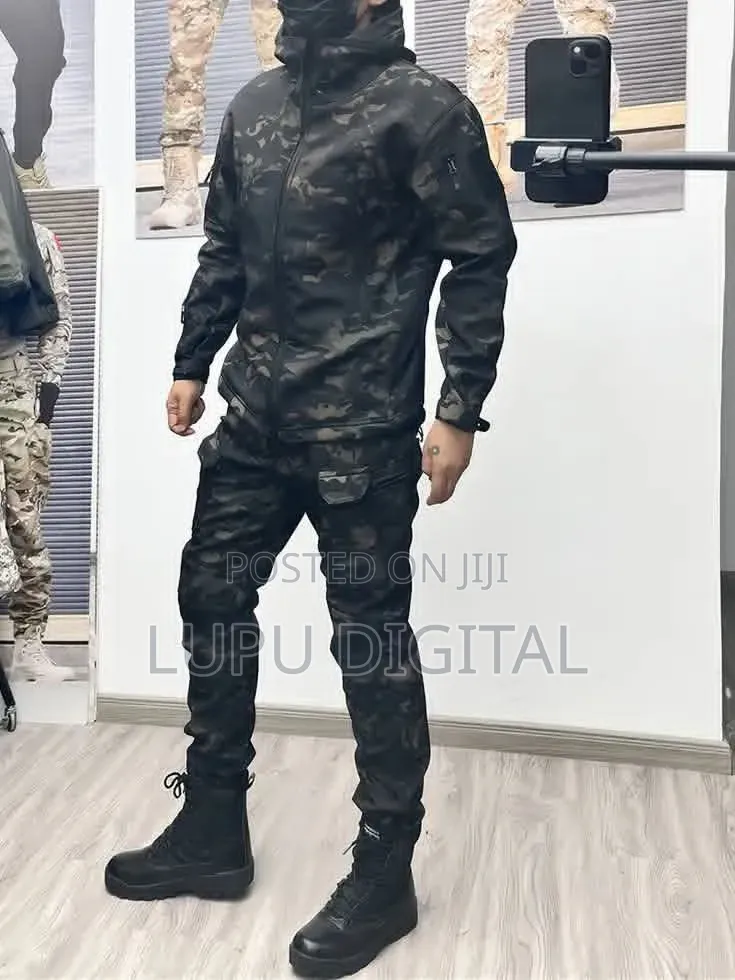 Military Tactical Jacket With Pants