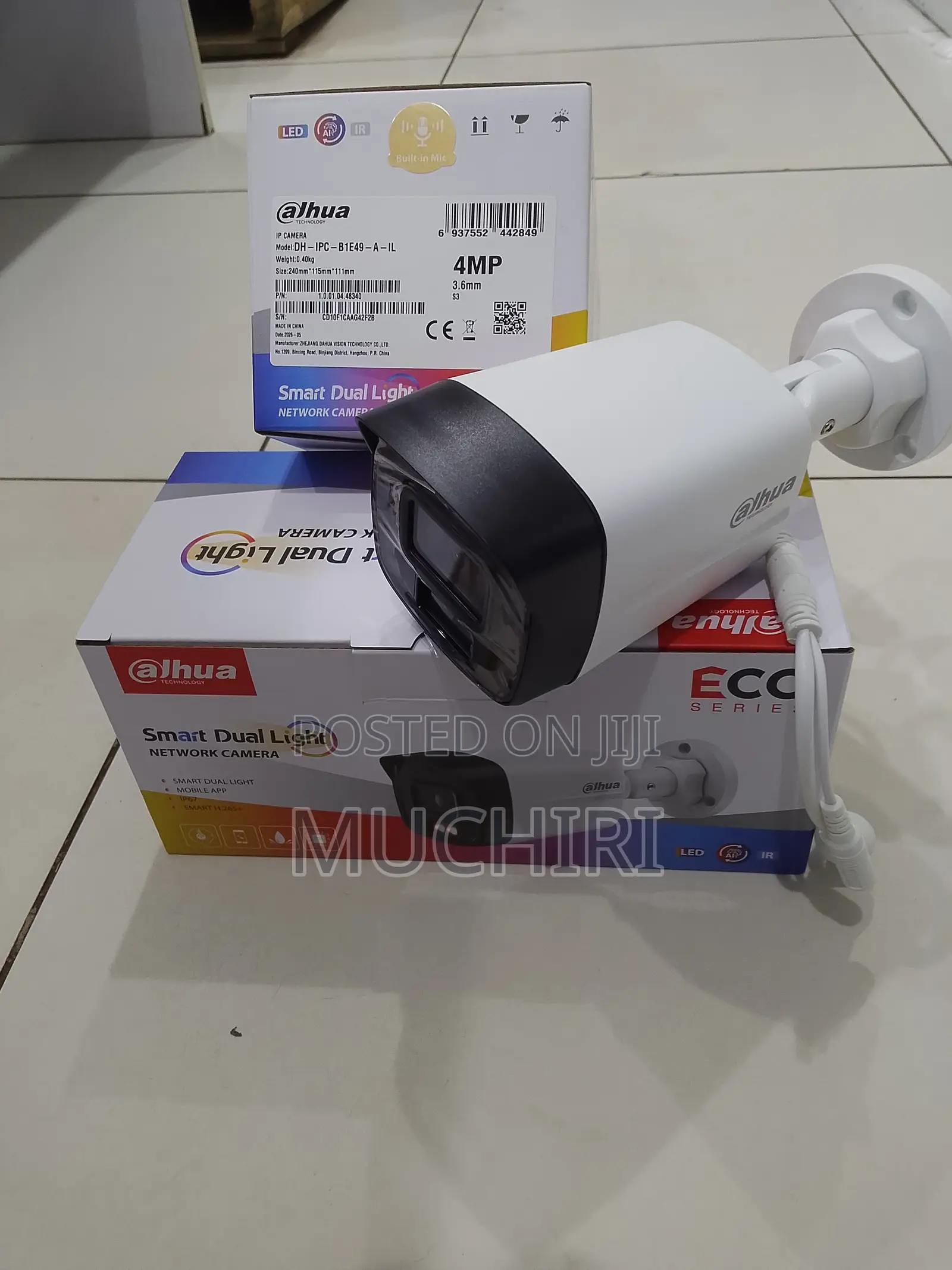 Dahua 4MP Fixed Lens IP Camera for Home Business
