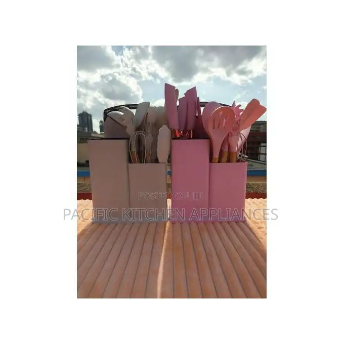 19pcs Kitchen Silicone Spoon Set