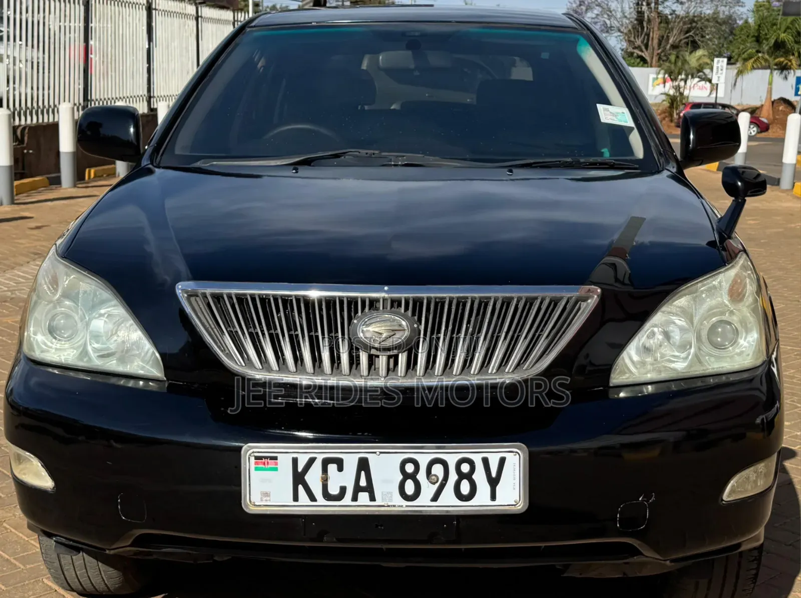 Toyota Harrier 2007 Burgundy