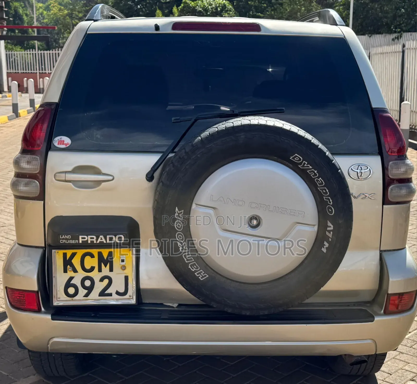 Toyota Land Cruiser Prado 2008 Gold