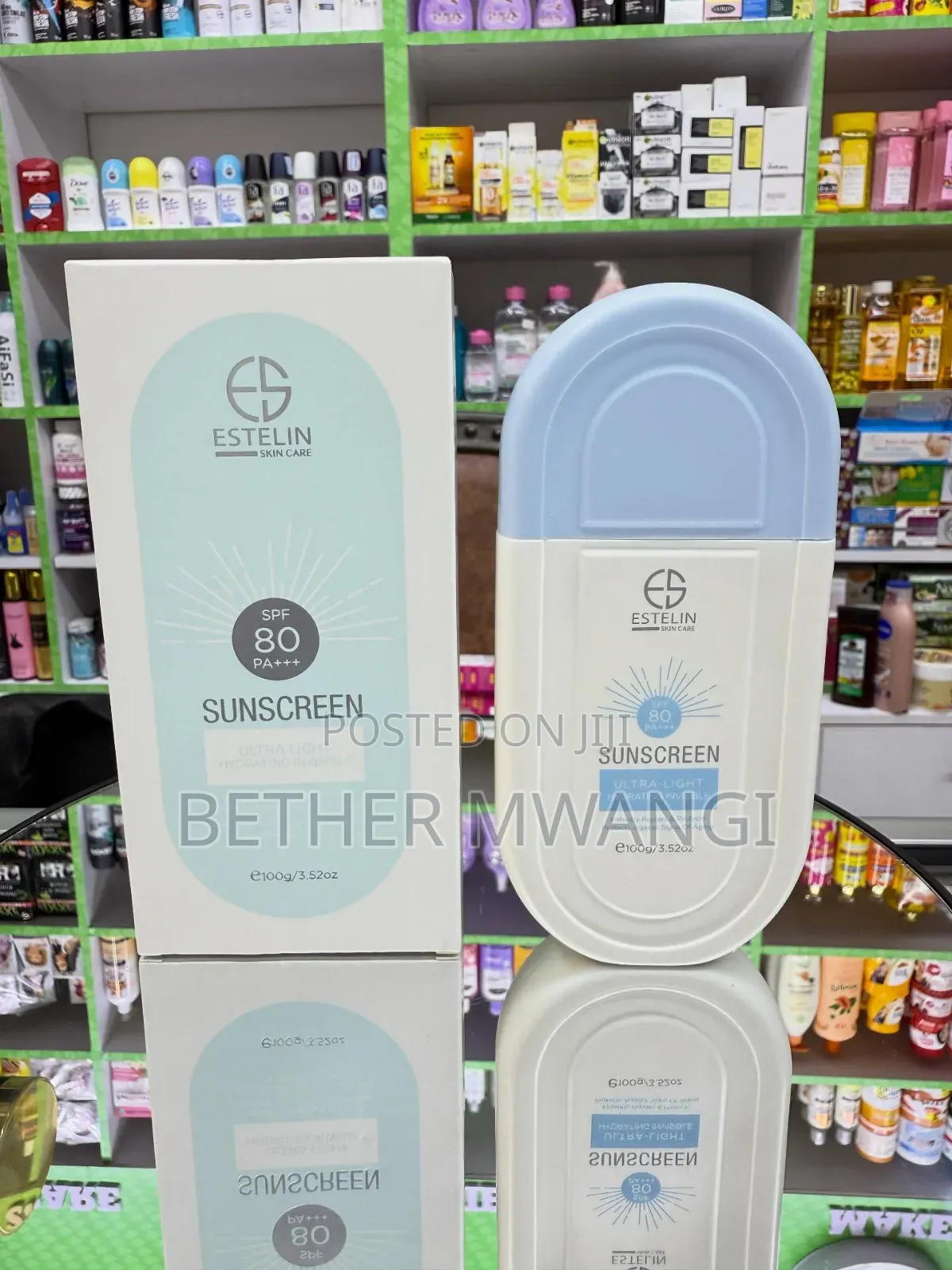 Estelin Ultra-Light Hydrating Invisible Sunscreen SPF80 PA+ in Kenya