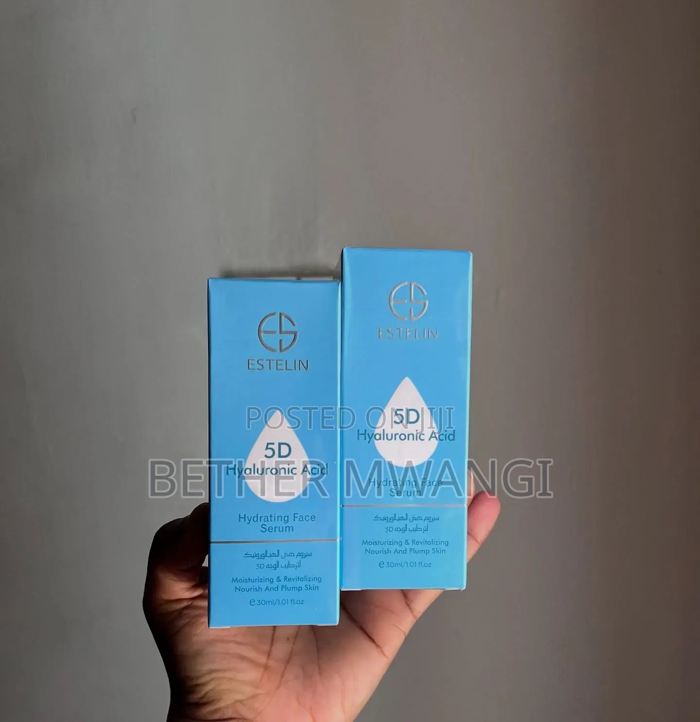 Estelin 5D Hyaluronic Acid Hydrating Face Serum in Kenya