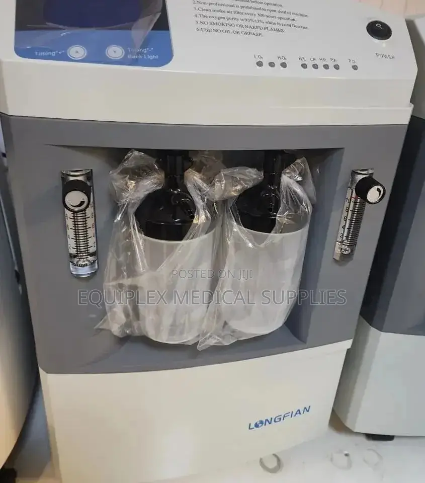 Longfian Brand Double Flow 10L Oxygen Concentrator - 10l/Min