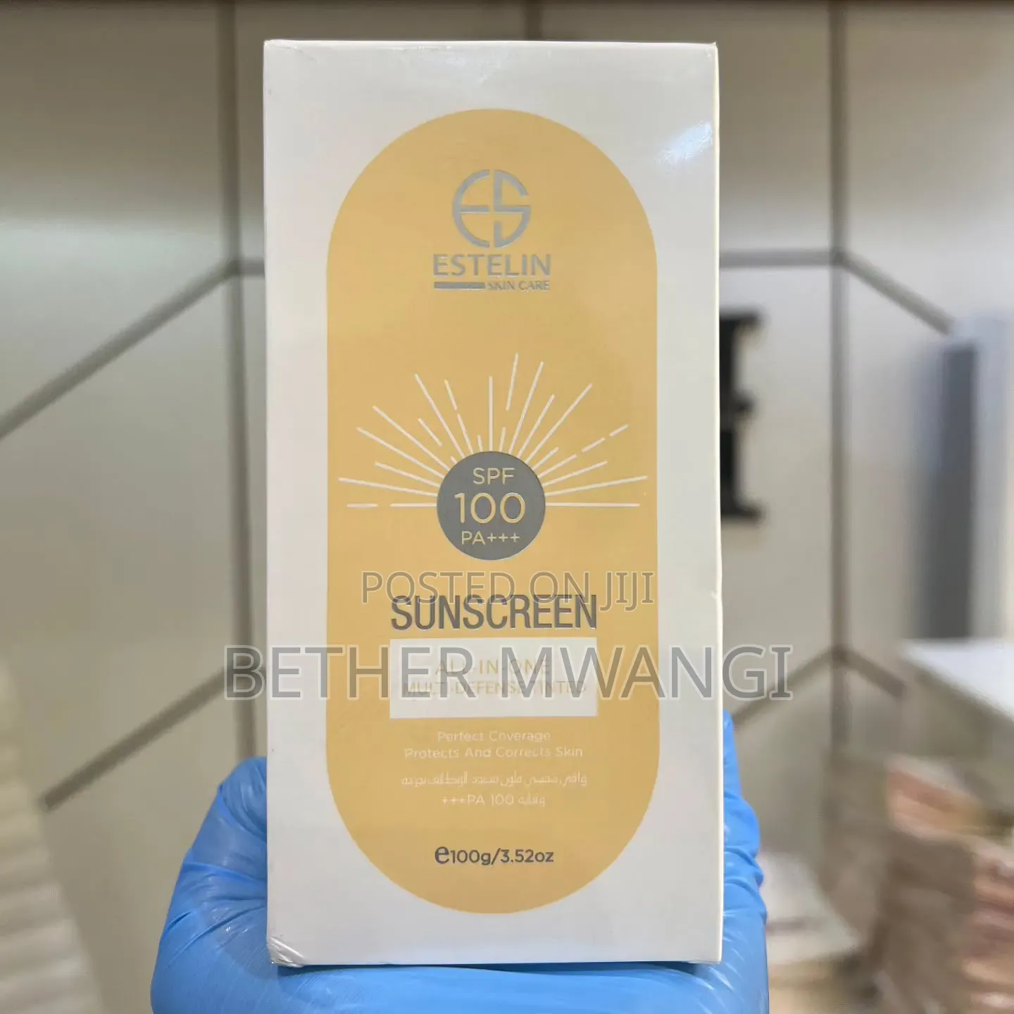 Estelin All-in-One Multi-Defense Tinted Sunscreen SPF 100 PA+