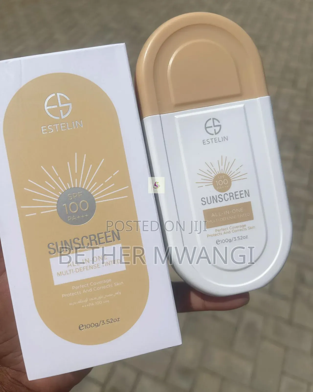 Estelin All-in-One Multi-Defense Tinted Sunscreen SPF 100 PA+