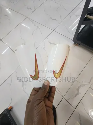 White Nike Shinguard