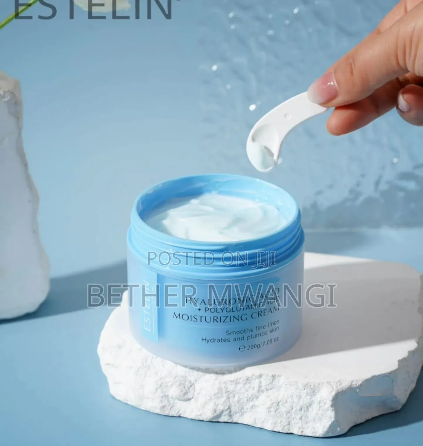 ESTELIN Hyaluronic Acid + Polyglutamic Acid Moisturizing Cream