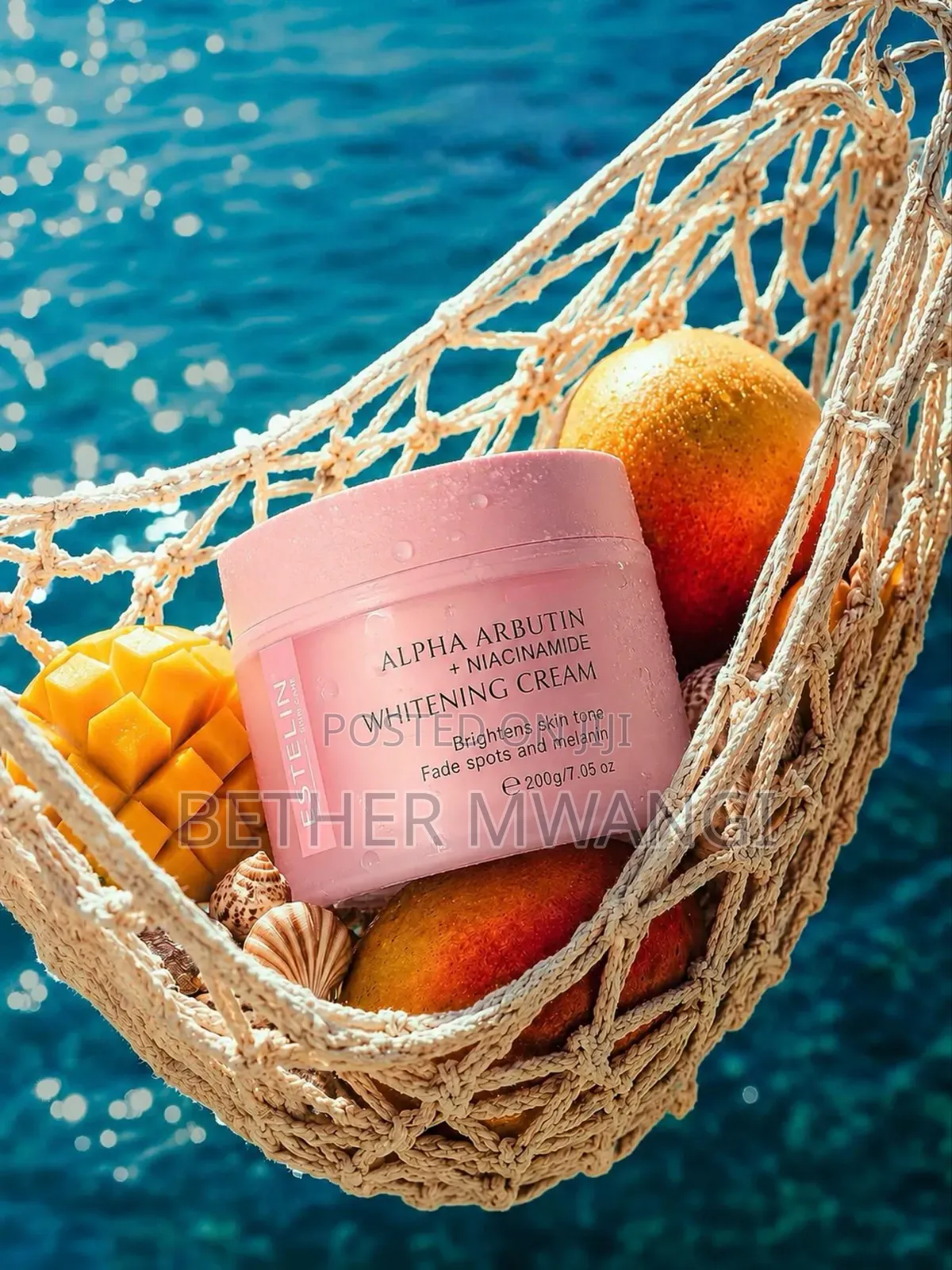 Estelin Alpha Arbutin + Niacinamide Whitening Cream