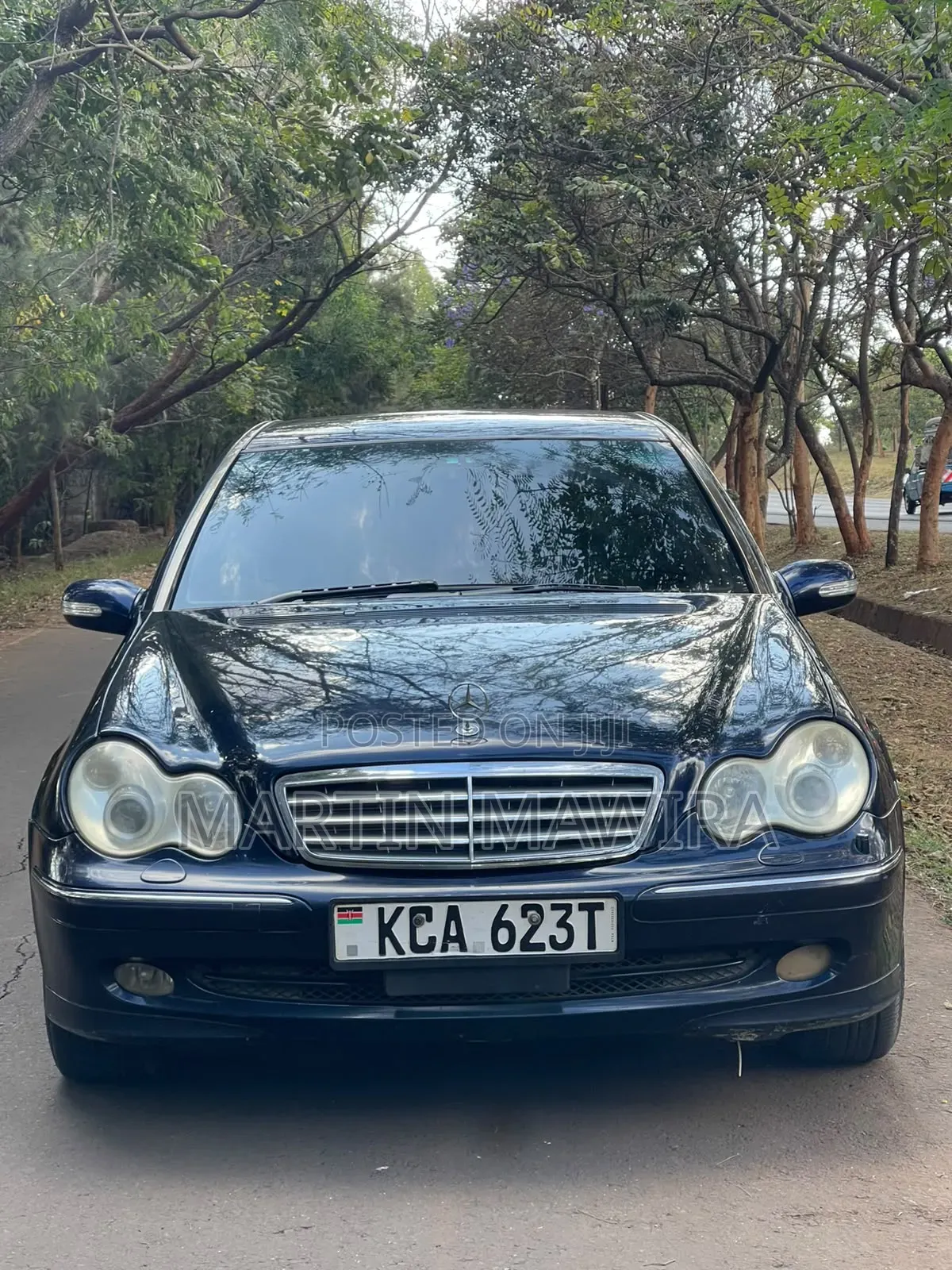Mercedes-Benz C180 2008 Blue