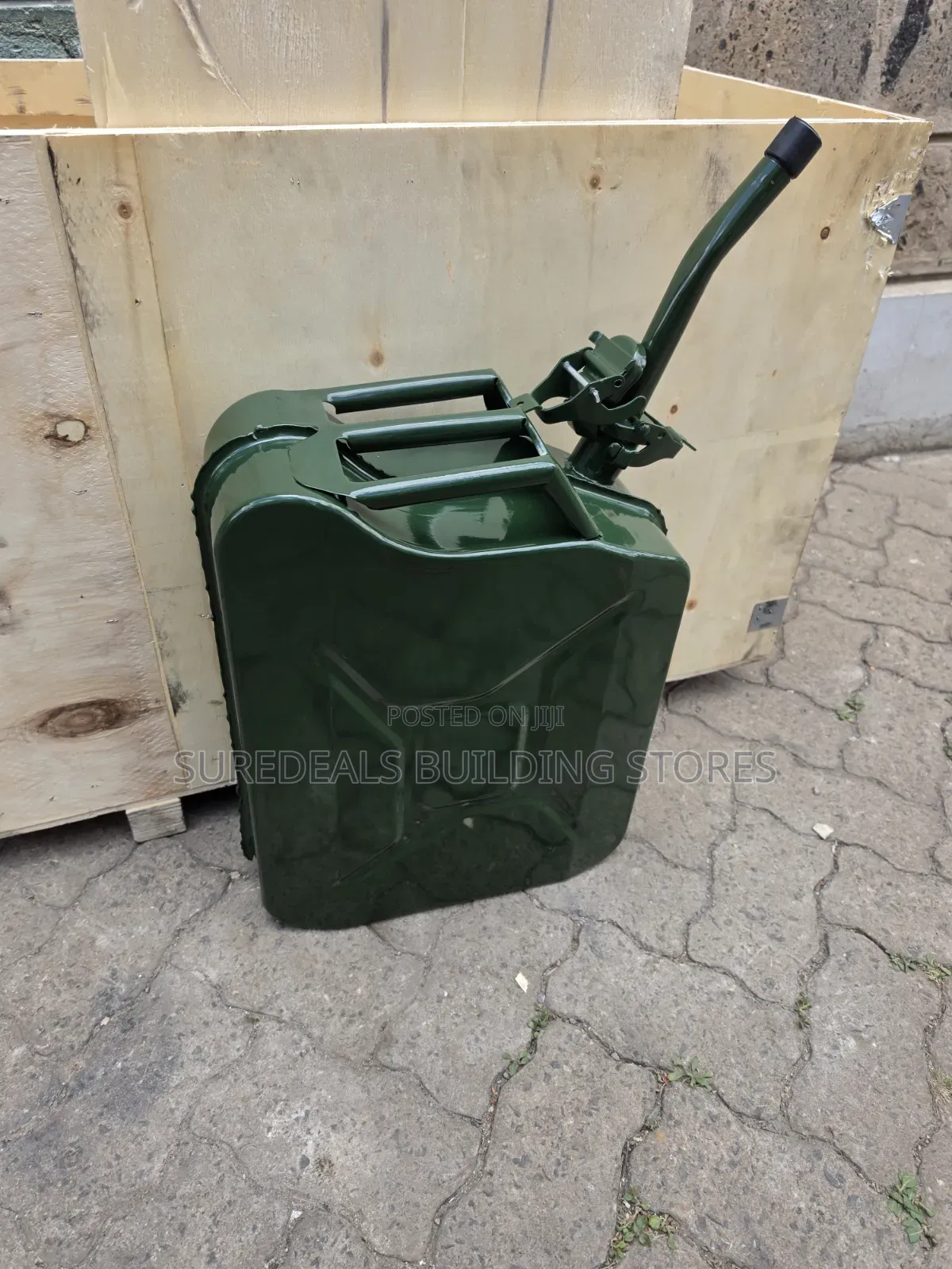 Metalic Fuel Jerrycan With Spout 20ltrs