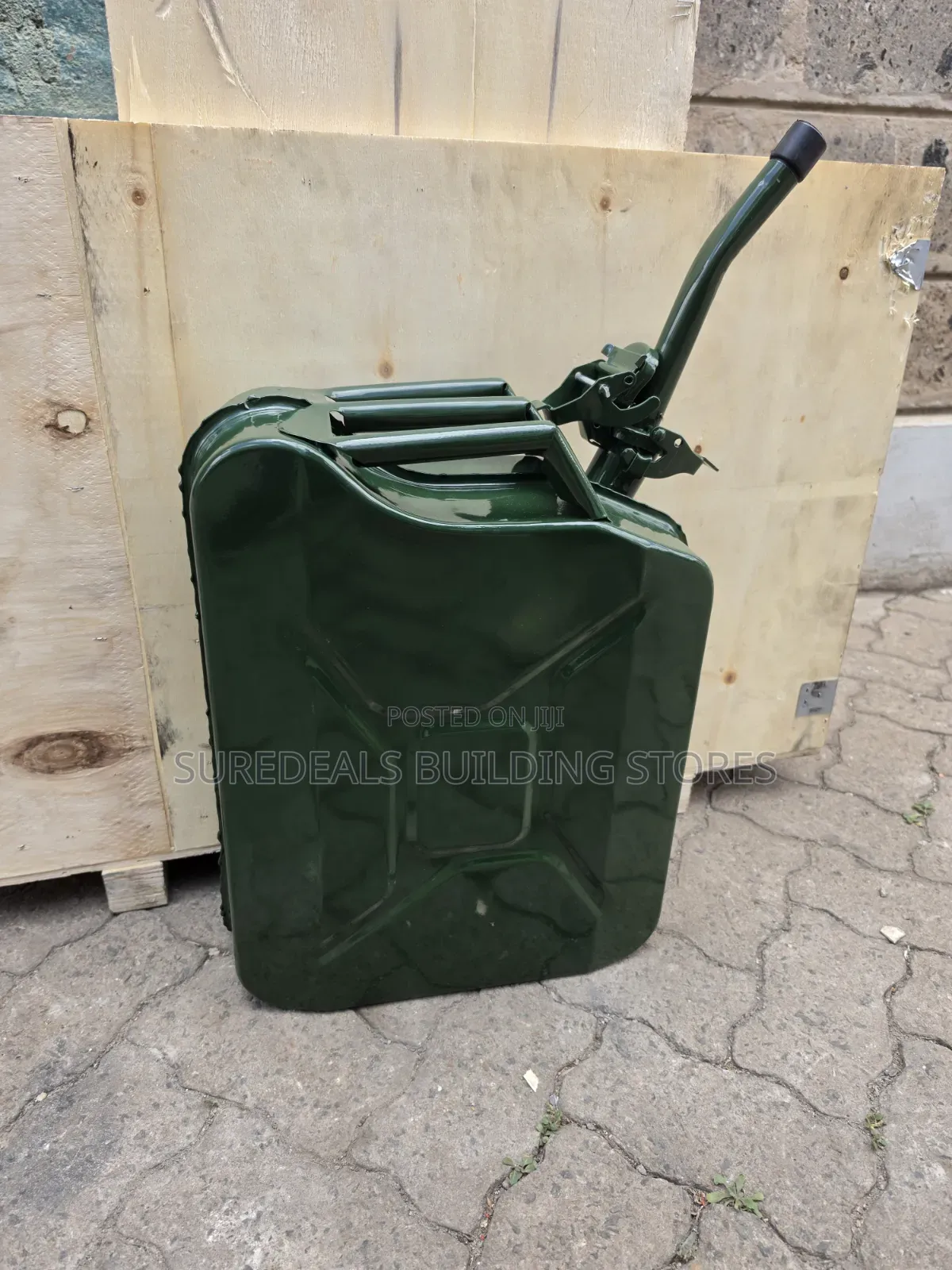 Metalic Fuel Jerrycan With Spout 20ltrs