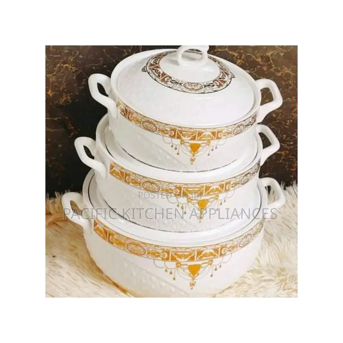 White Ceramic Soup Bowls Set of 4