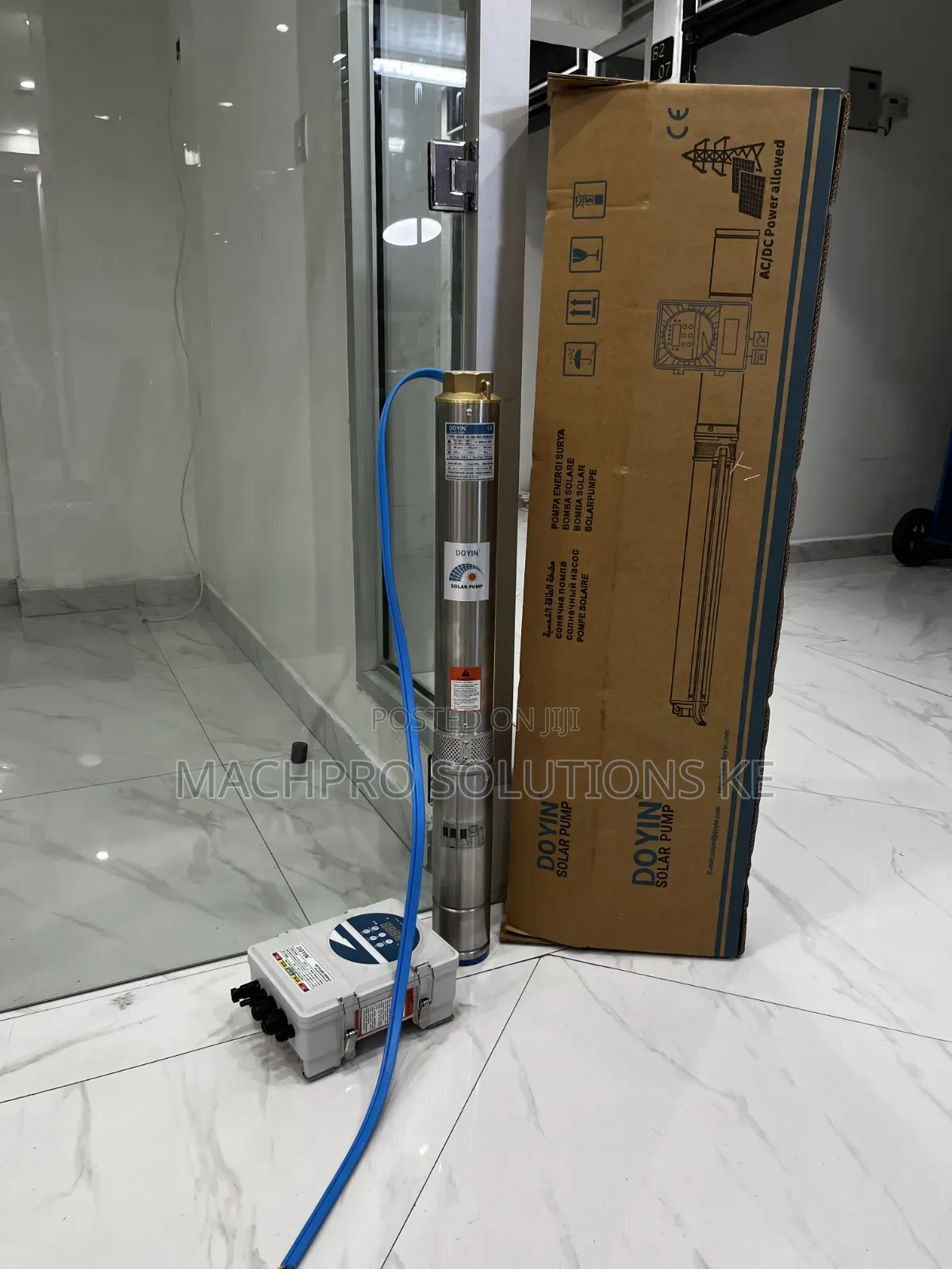 Doyin Solar Pump (4SDS 10-190-280-3000) – Max 190m Head