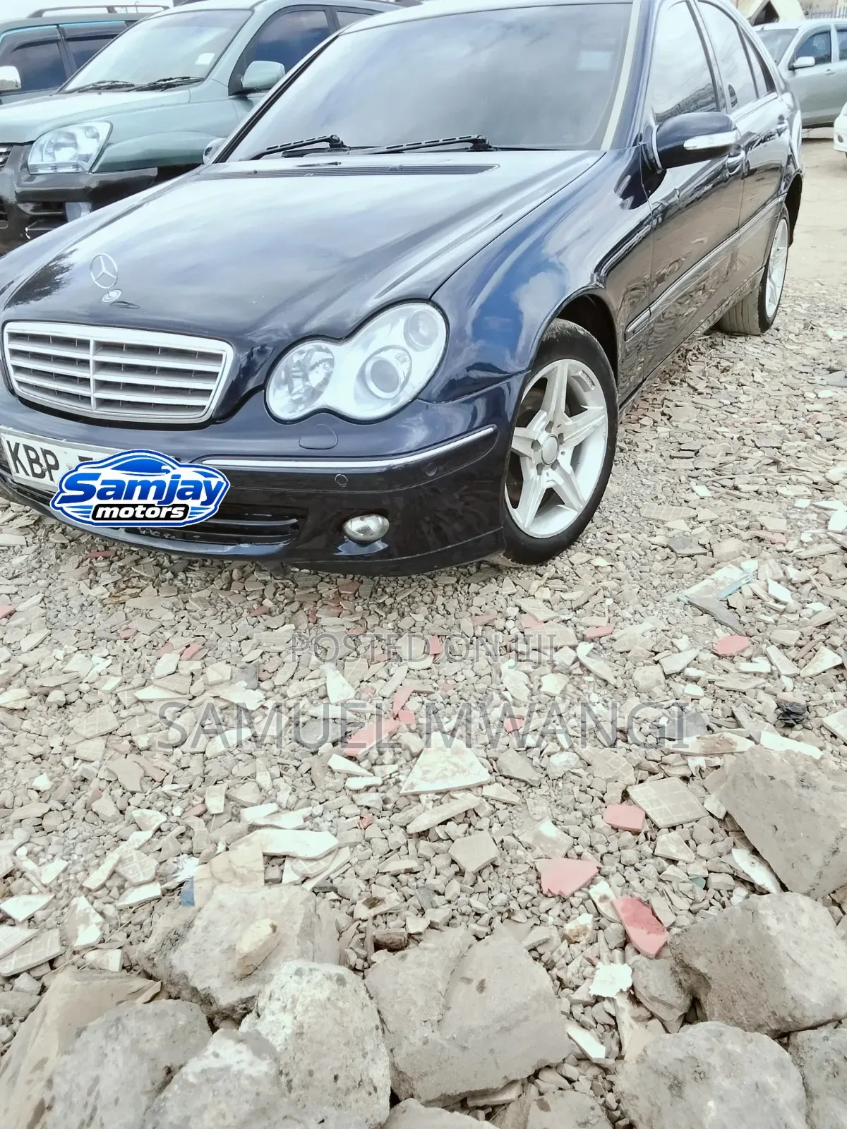Mercedes-Benz C230 2006 Blue