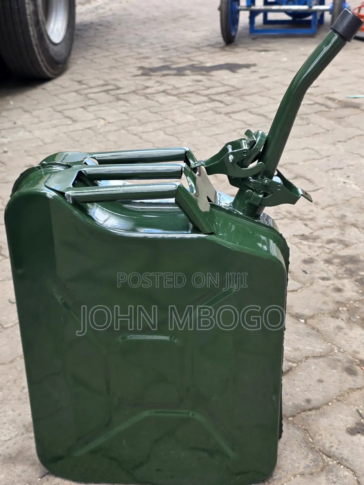 Metallic Fuel Jerrican 20l- With Sprout