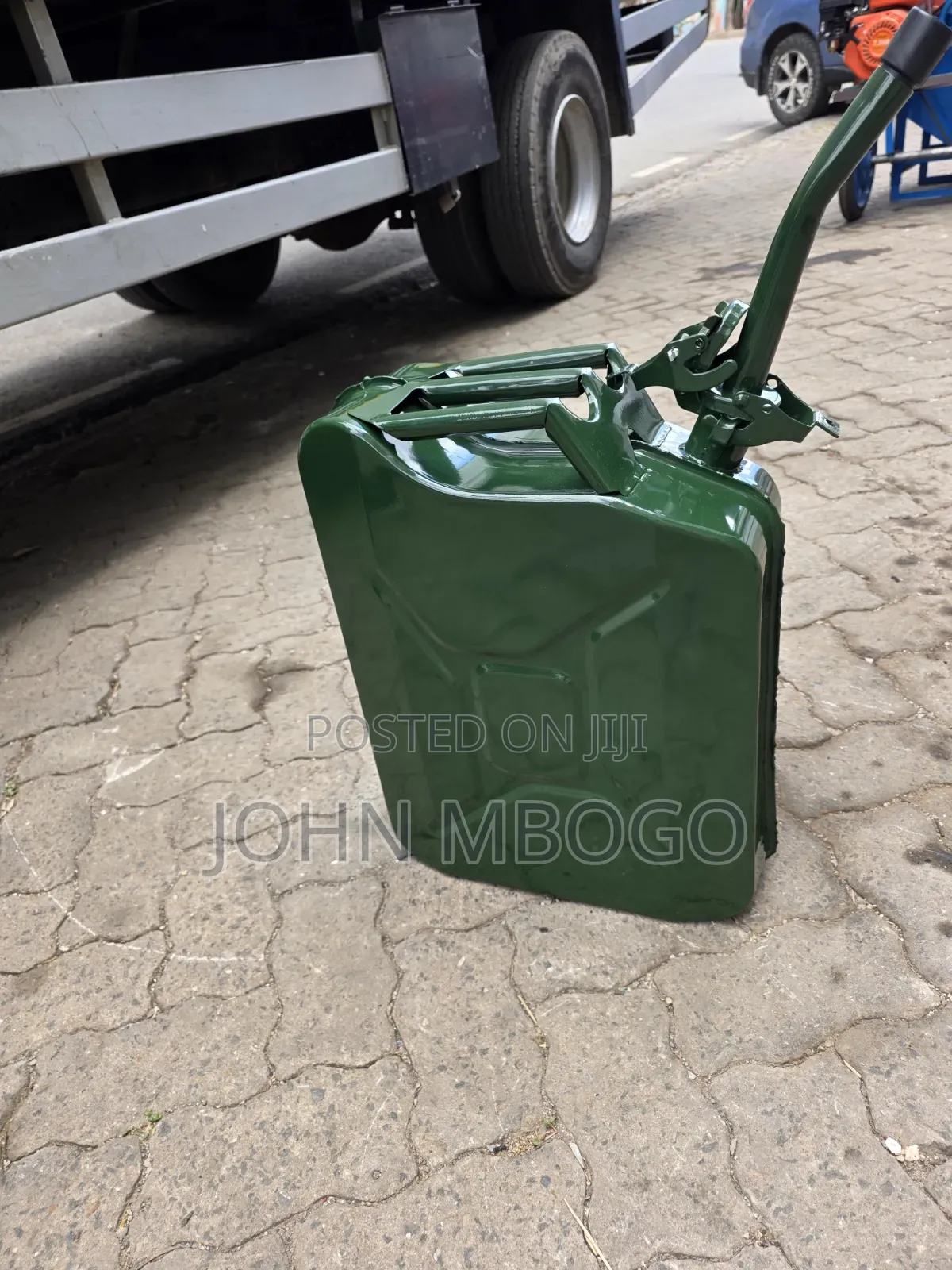 Metallic Fuel Jerrican 20l- With Sprout