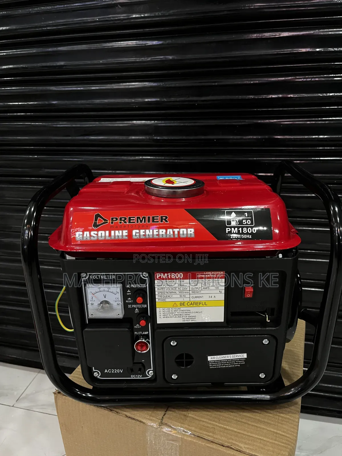Premier PM1800 Portable Gasoline Generator