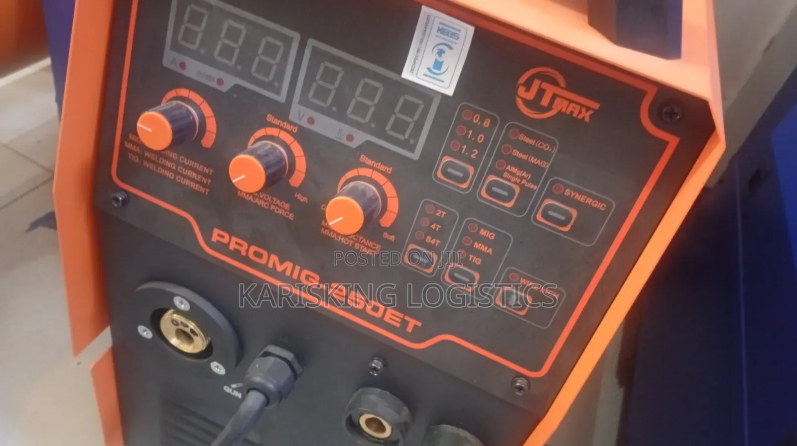 Jtmax Three in One Welding Machine (Mig,tig and Mma)