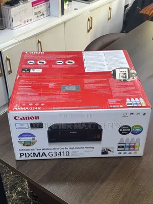 Canon PIXMA G3410 Refillable Ink Tank Wireless All-in-One Printer