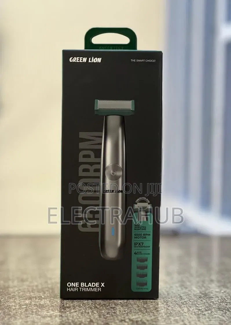 Green Lion One Blade X Hair Trimmer Brand New Sealed