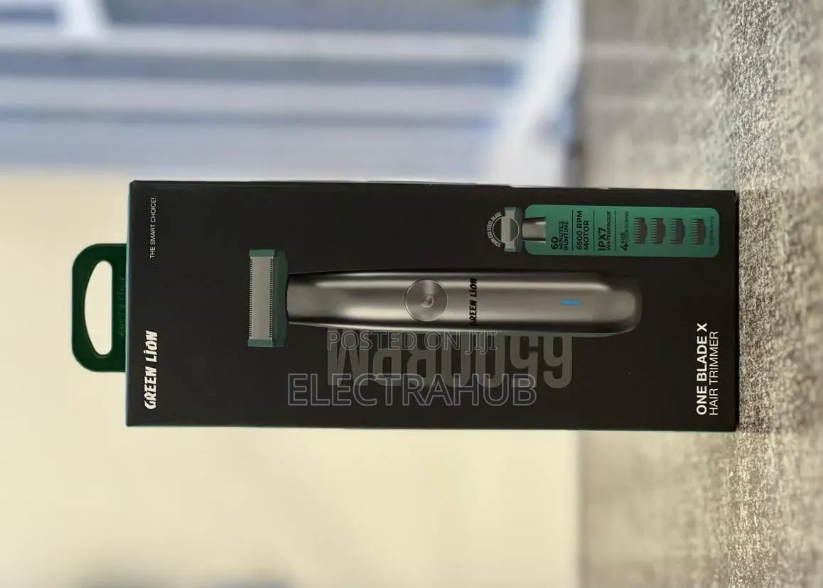 Green Lion One Blade X Hair Trimmer Brand New Sealed