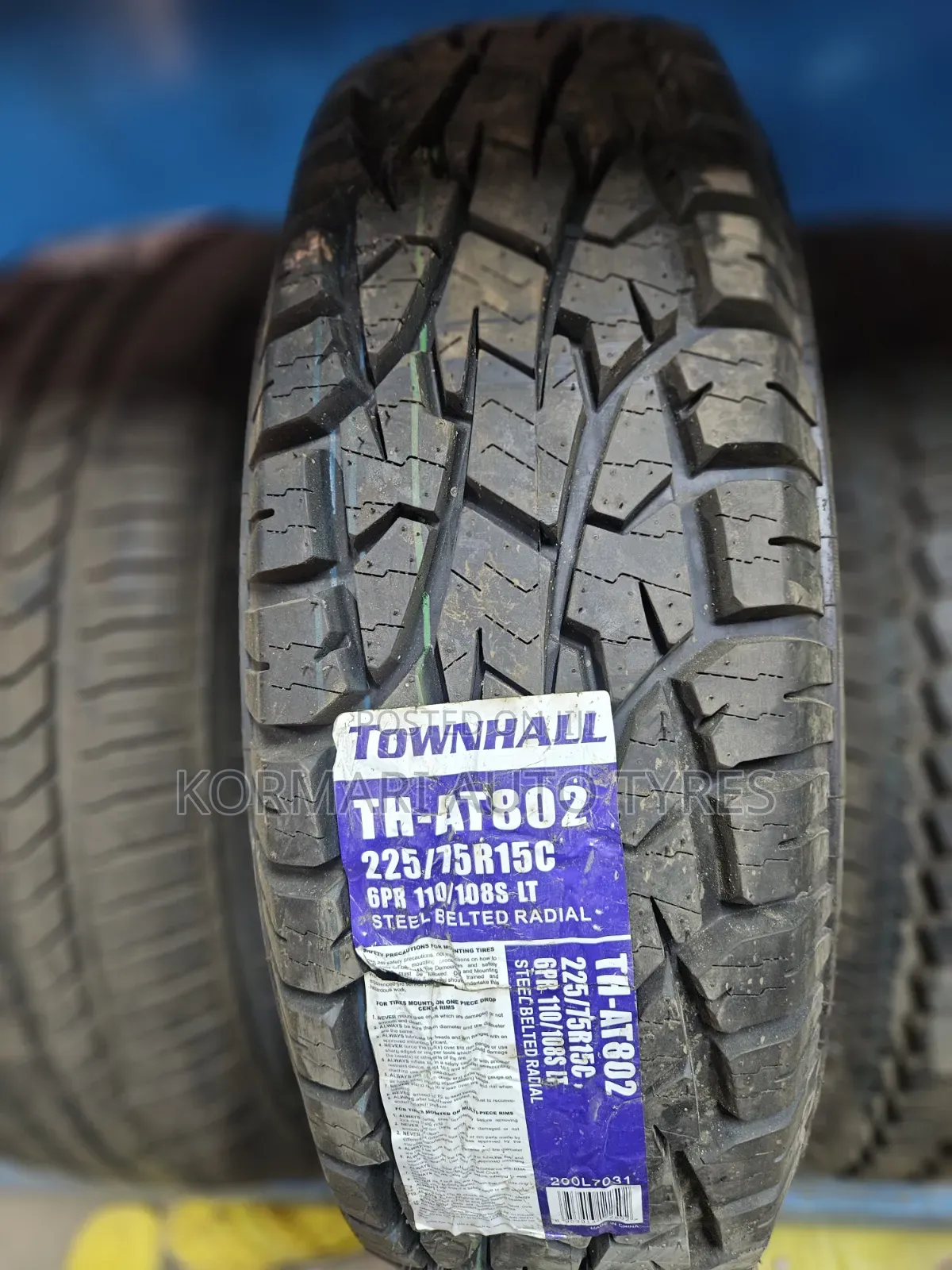225/75r15 Townhall Tyre