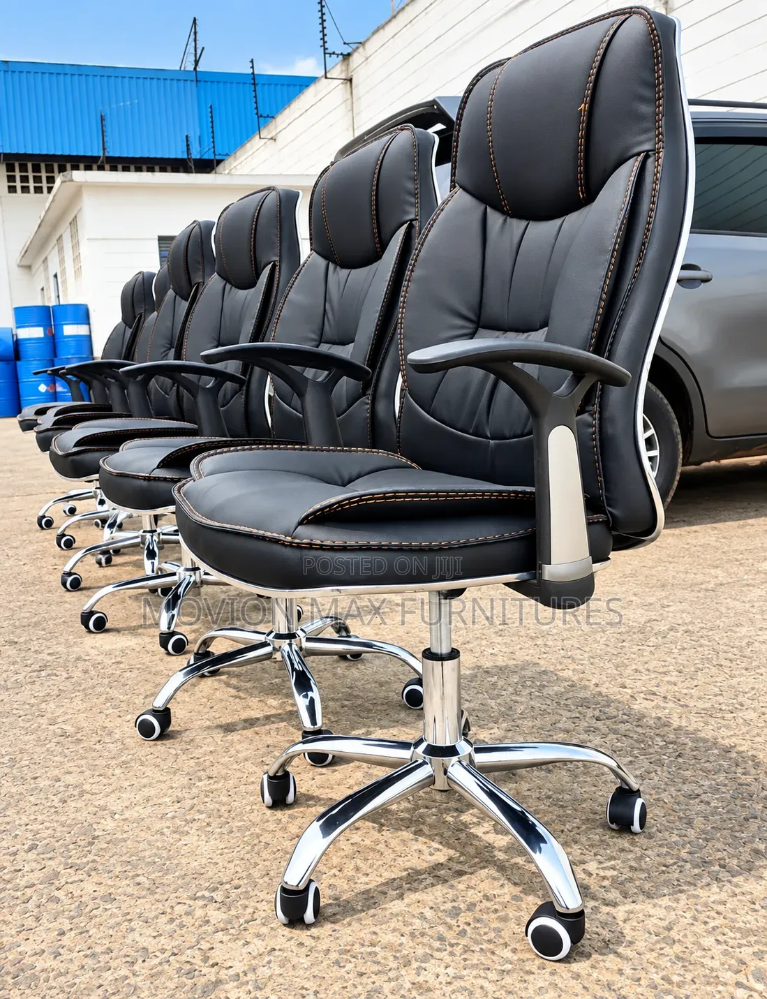 Executive Executive Office Chair – Premium Leather Swivel Chair