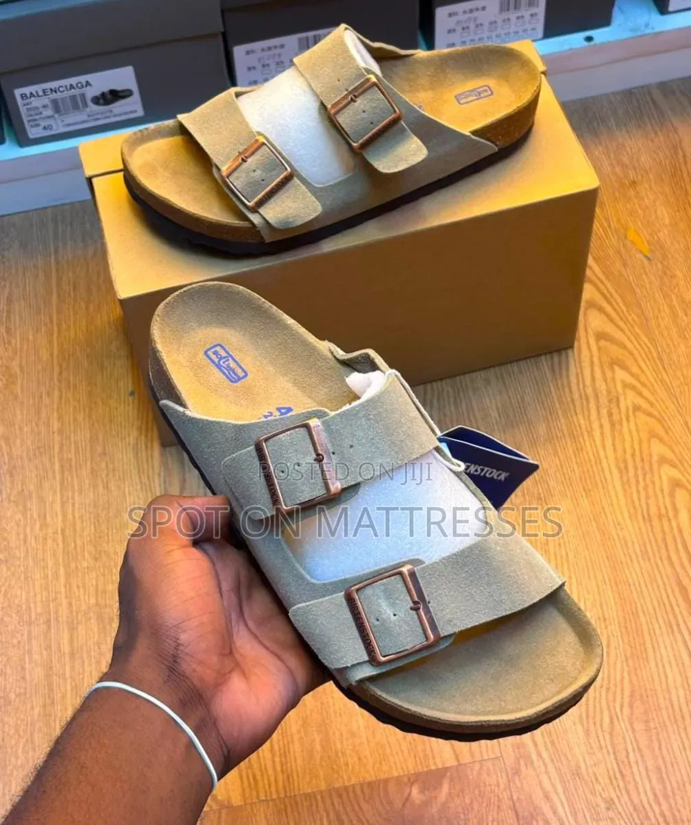 Double-Buckle Sandals for Men. Sizes 40-45. Nationwide Delivery.