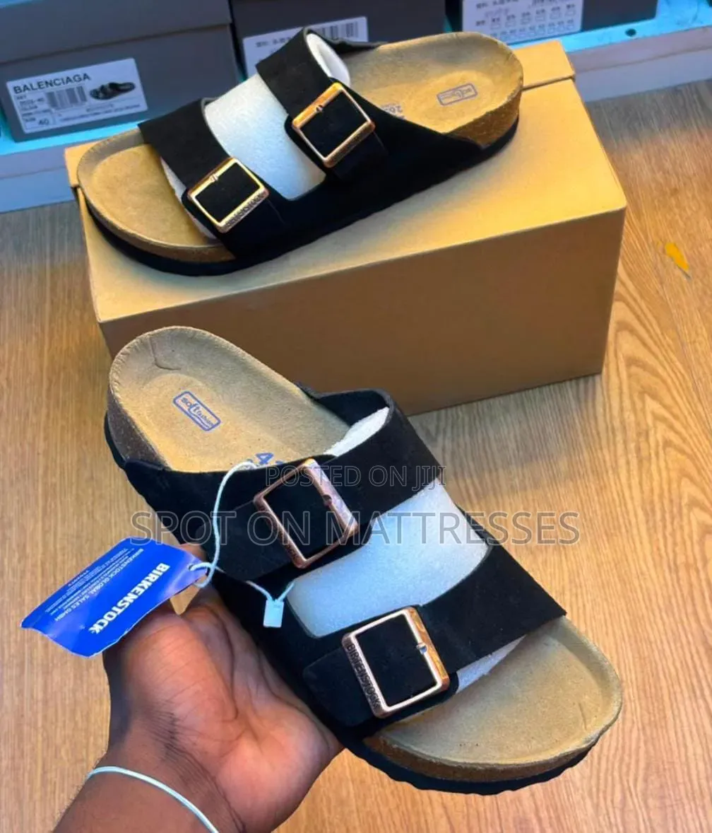 Double-Buckle Sandals for Men. Sizes 40-45. Nationwide Delivery.
