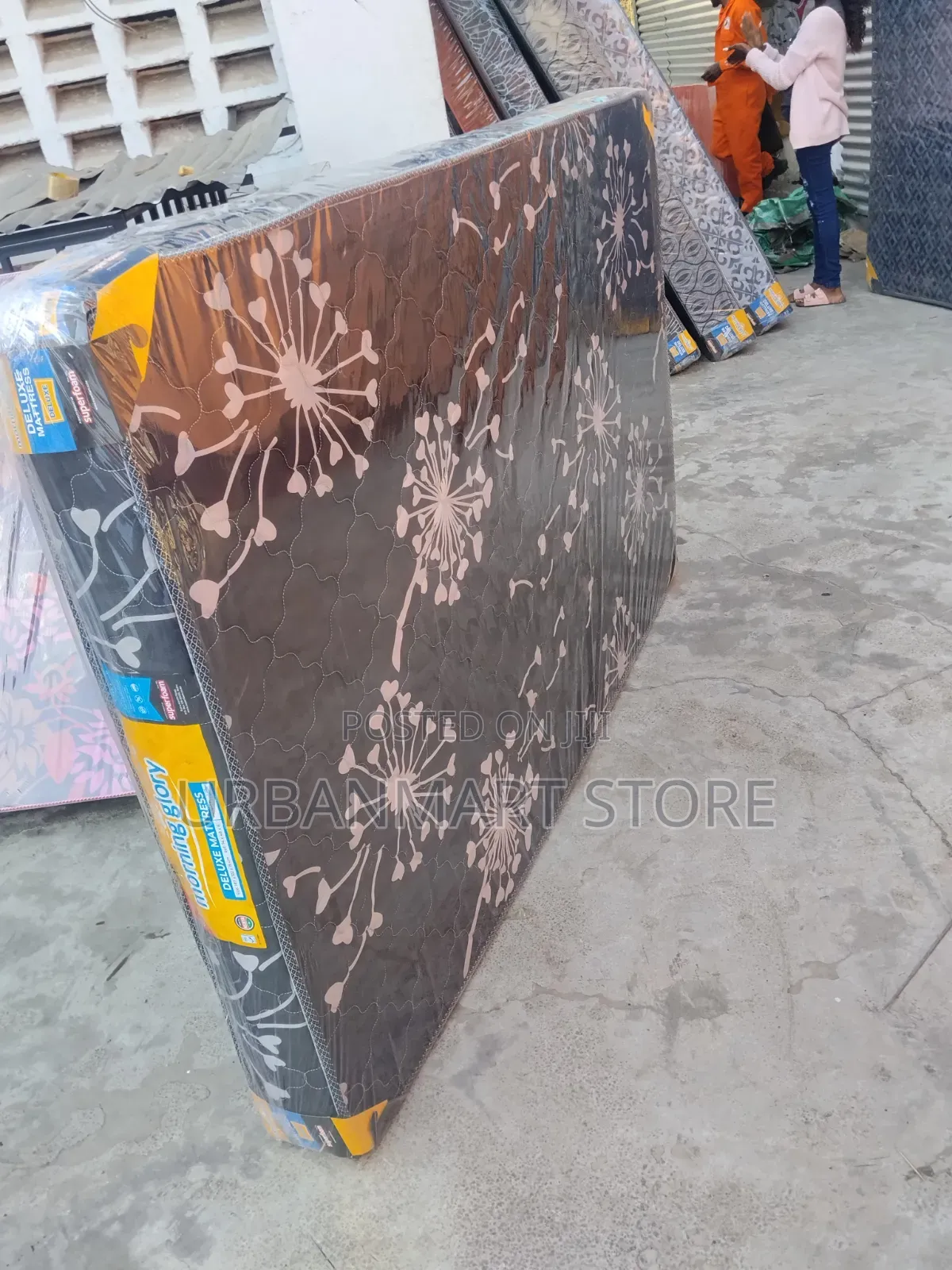 New Morning Glory Mattress 4×6 6 Inch Medium Density Foam