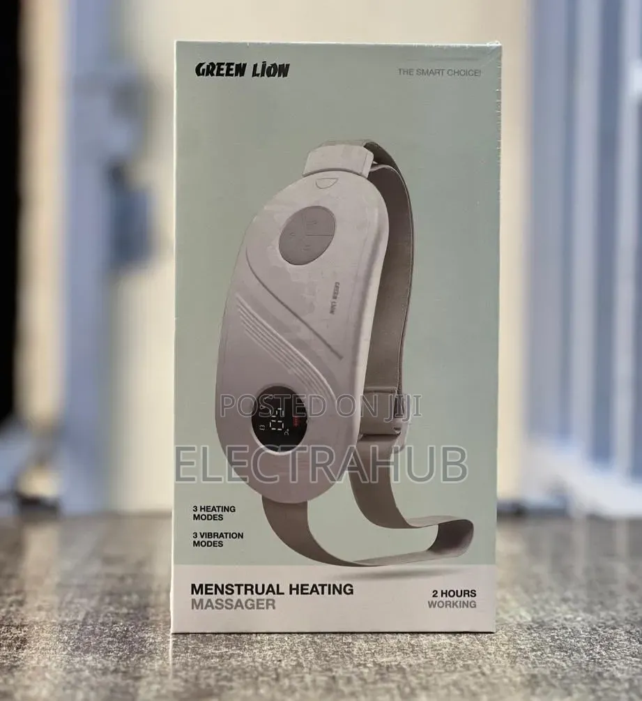 Green Lion Menstrual Heating Massager Brand New Sealed